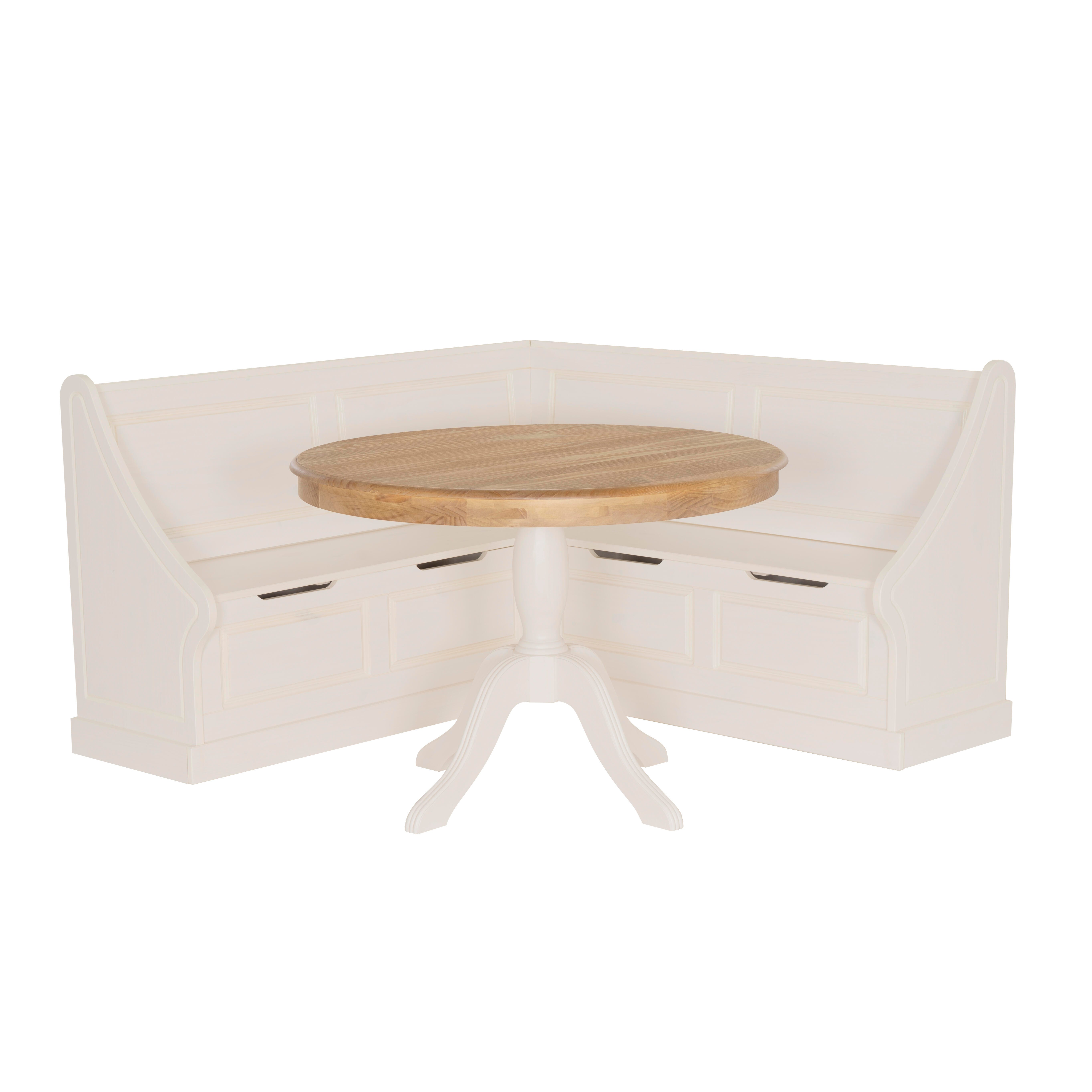 Linon Landin Corner Breakfast Nook Set, , large