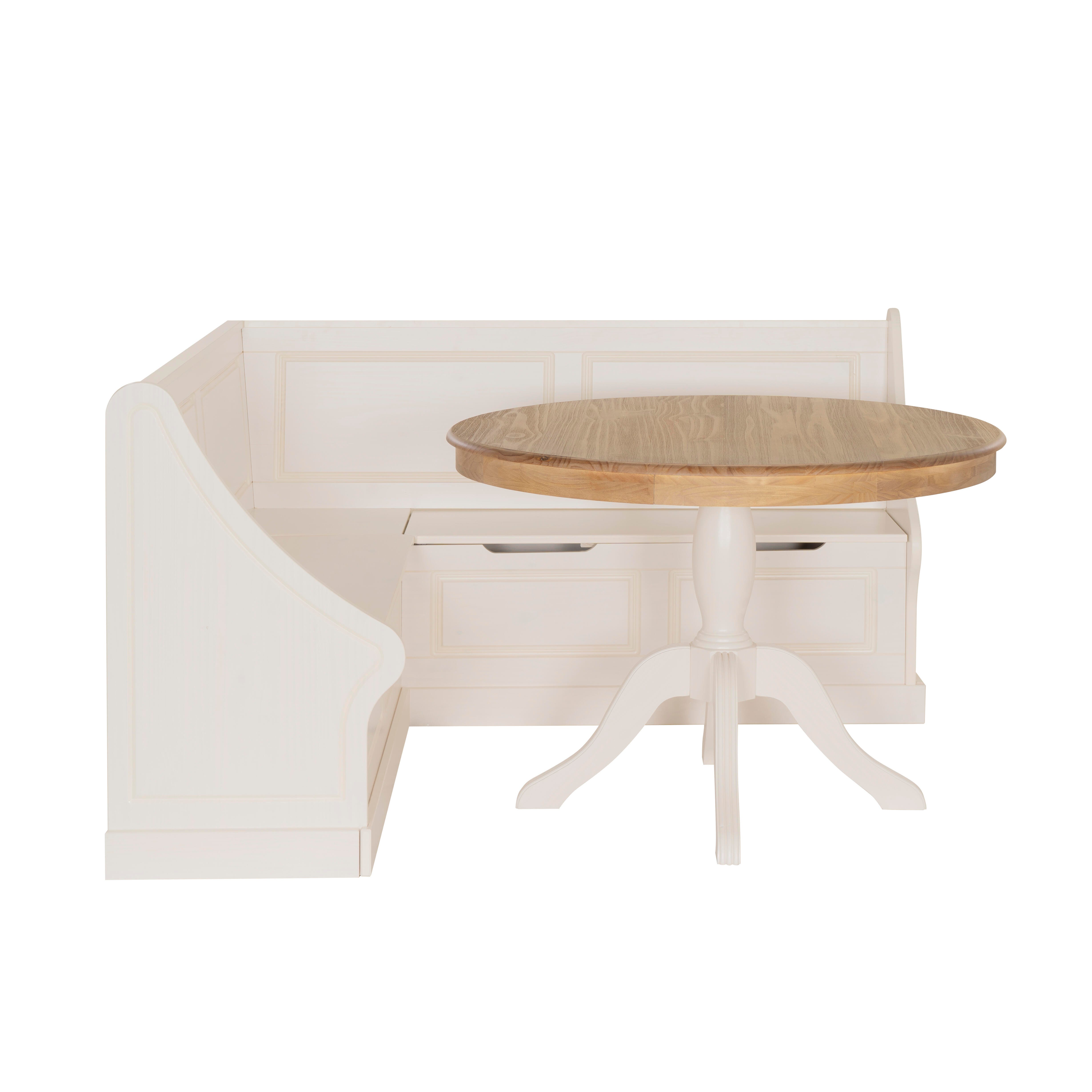 Linon Landin Corner Breakfast Nook Set, , large
