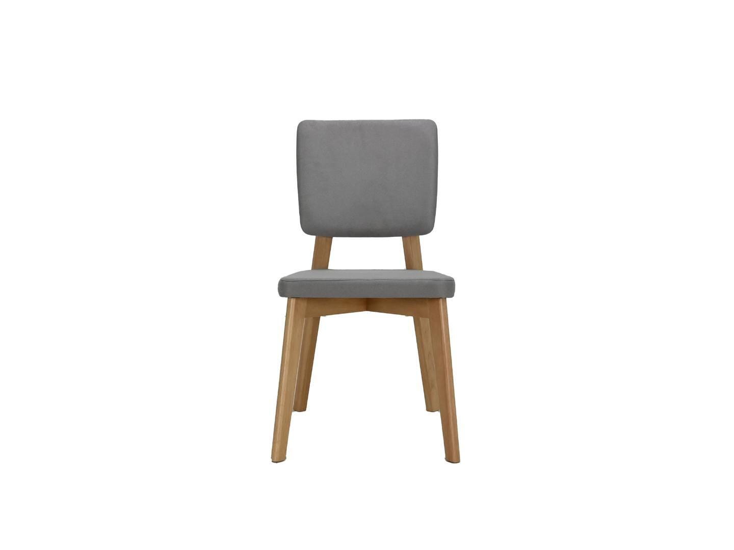 Midtown Concept Brisamar Dining Chair (Set of 4), Light Gray/Brown, large