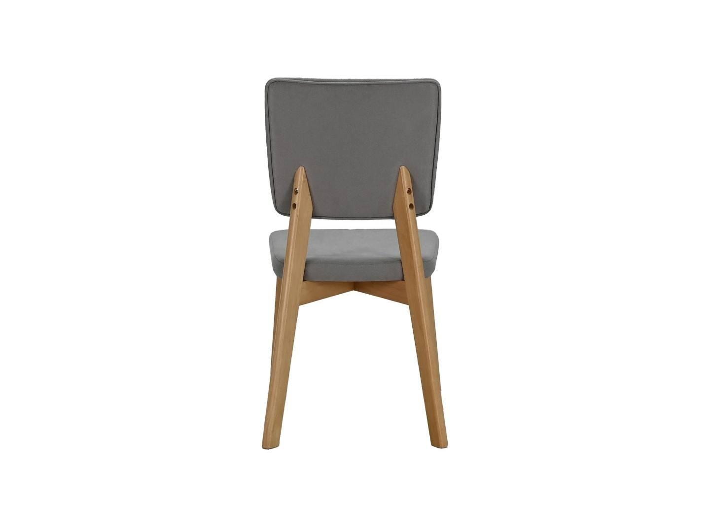 Midtown Concept Brisamar Dining Chair (Set of 4), Light Gray/Brown, large