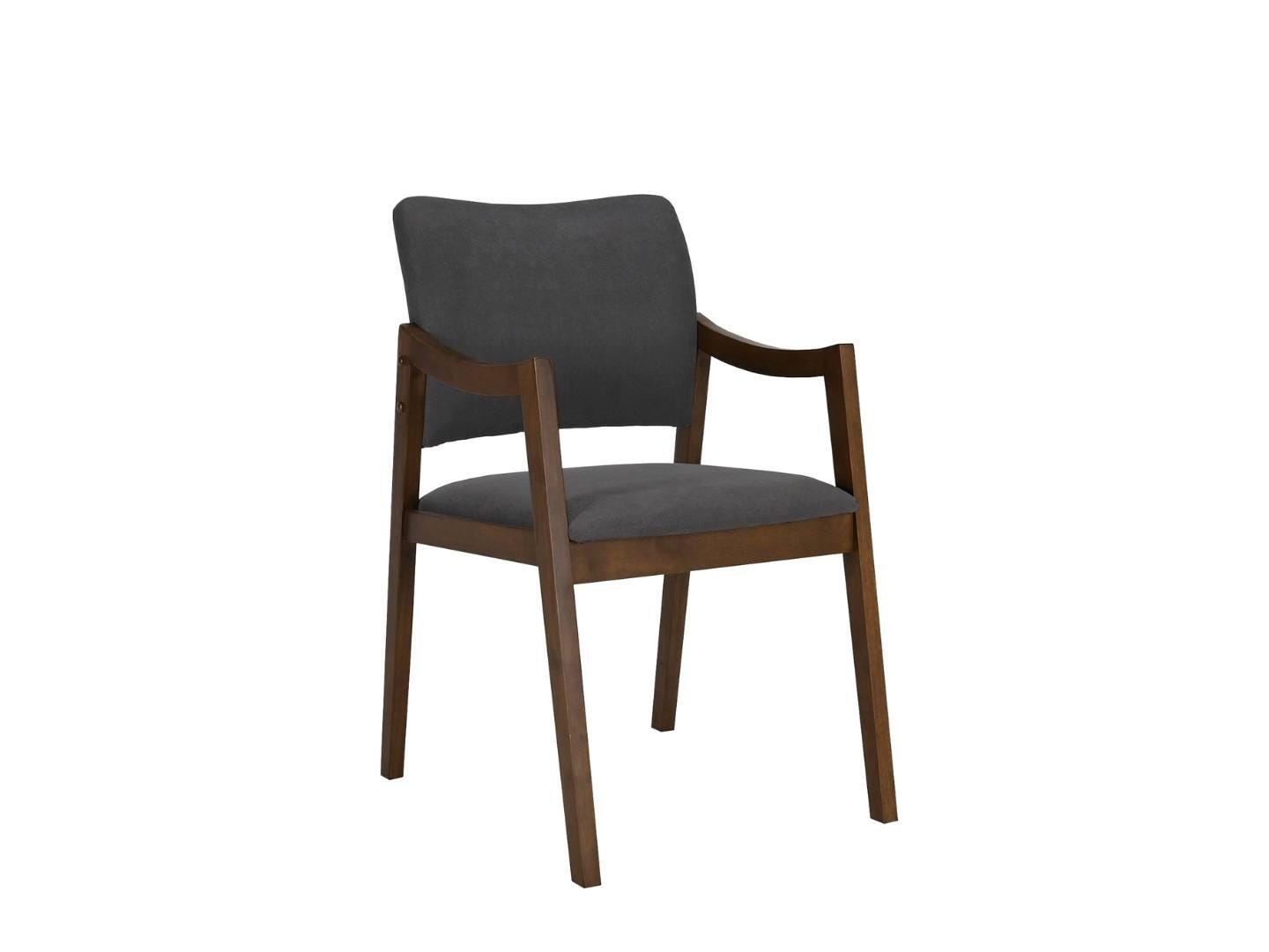 Midtown Concept Glacern Dining Chair (Set of 4), Light Gray/Brown, large
