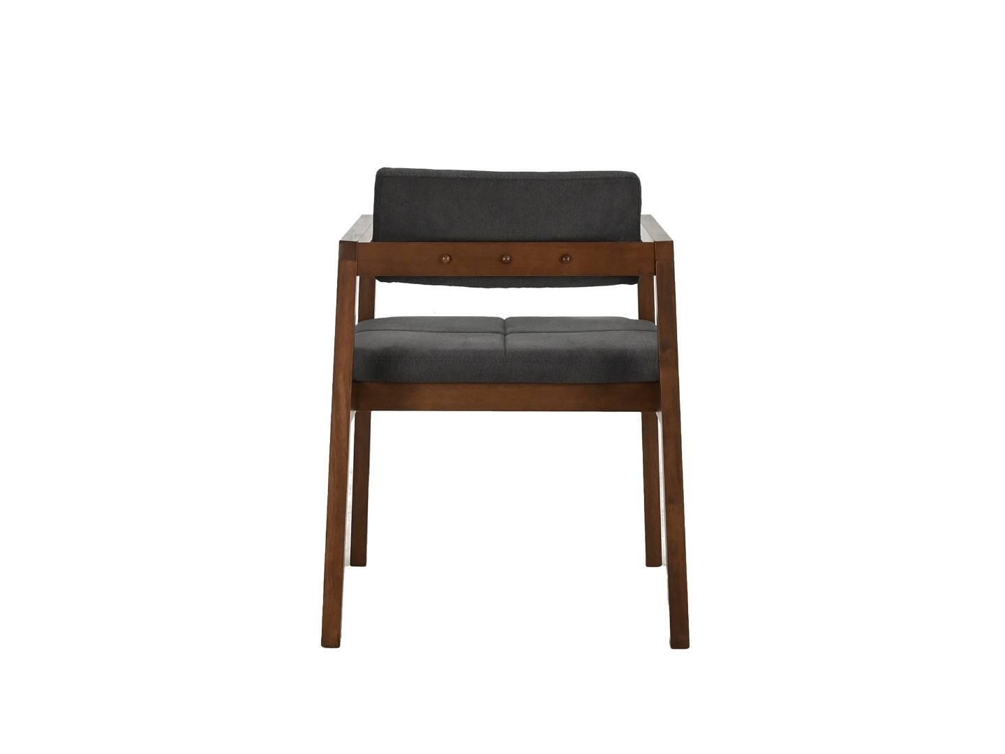 Midtown Concept Nexara Dining Chair (Set of 4), Light Gray/Brown, large