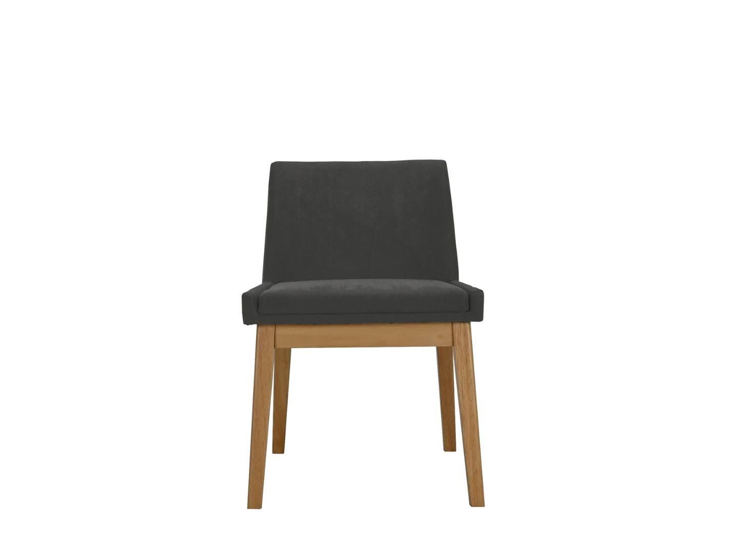 Midtown Concept Solterra Dining Chair (Set of 4), Light Gray/Brown, large