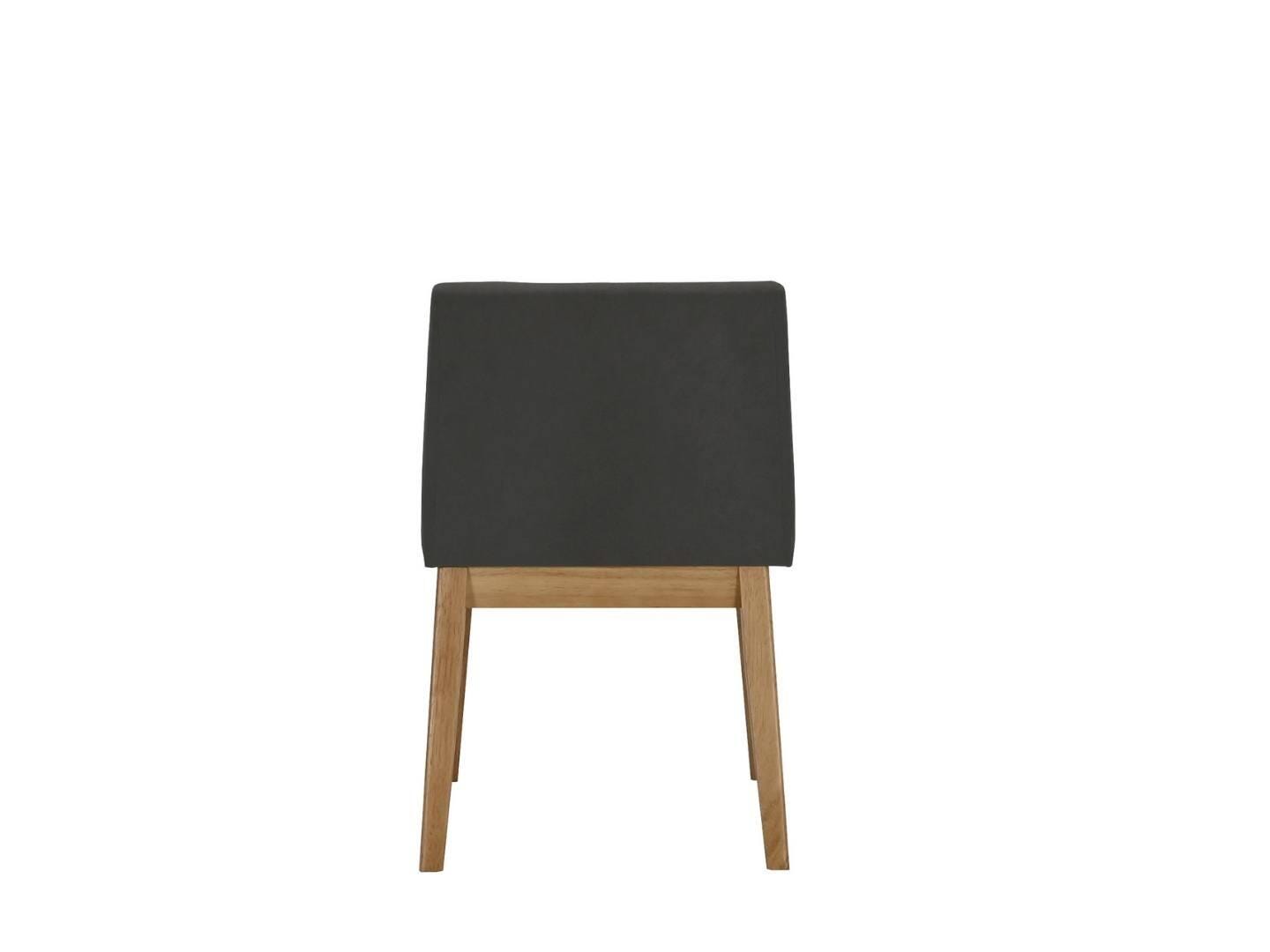 Midtown Concept Solterra Dining Chair (Set of 4), Light Gray/Brown, large