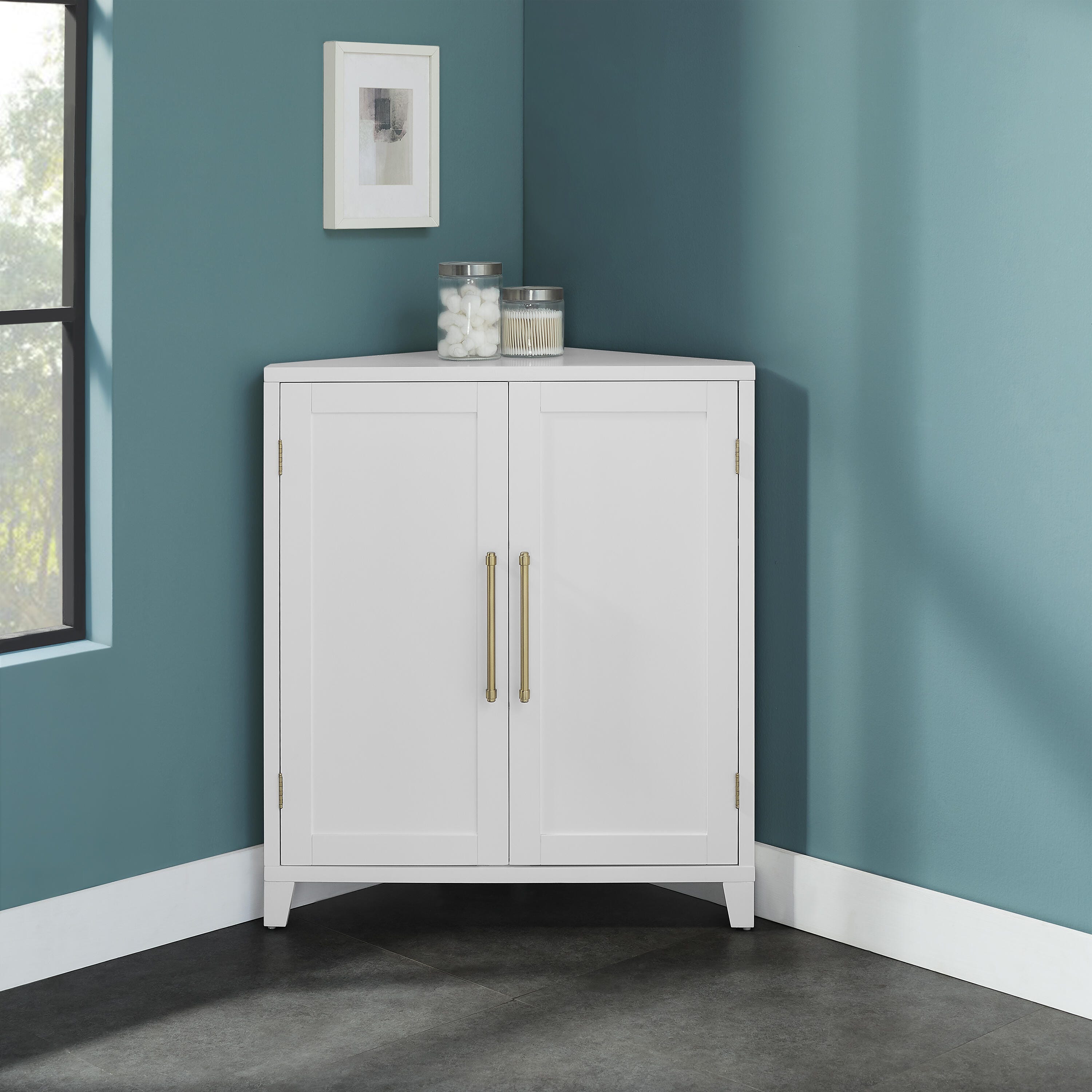 Crosley Furniture Roarke 1 Piece Corner Pantry, , large