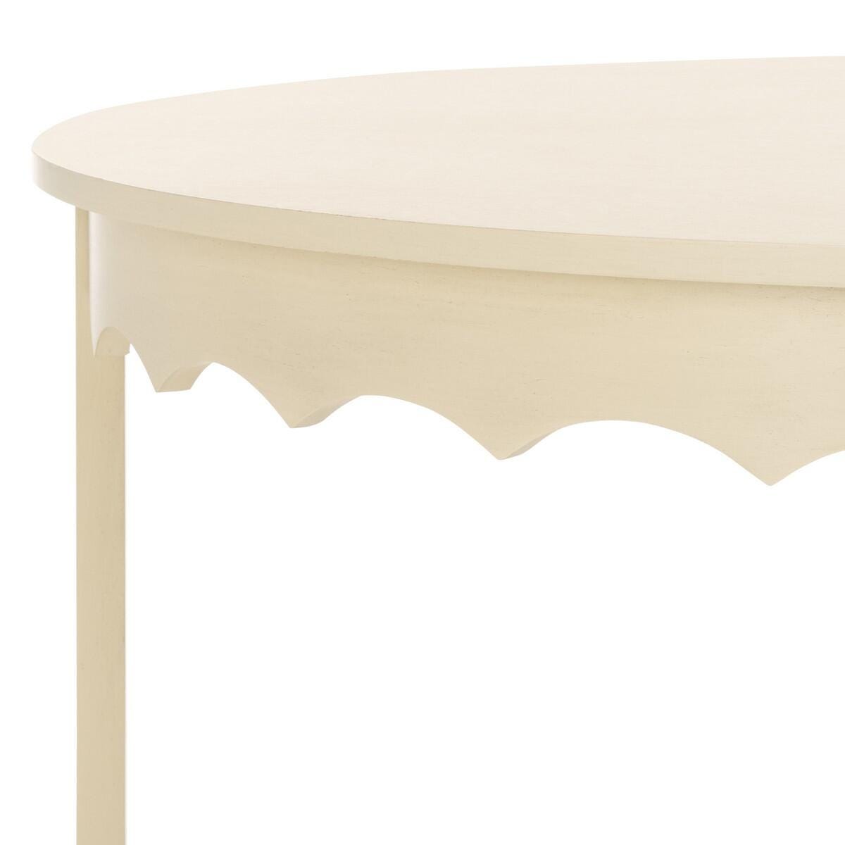Safavieh Seraphina Dining Table, Sand, large