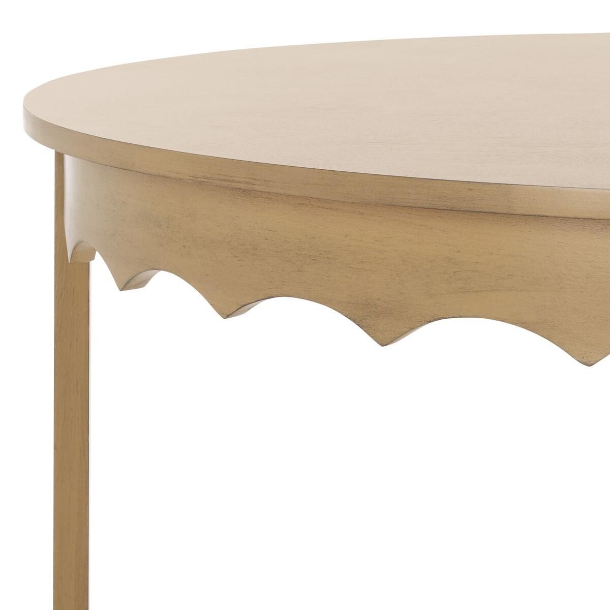 Safavieh Seraphina Dining Table, Desert Brown, large