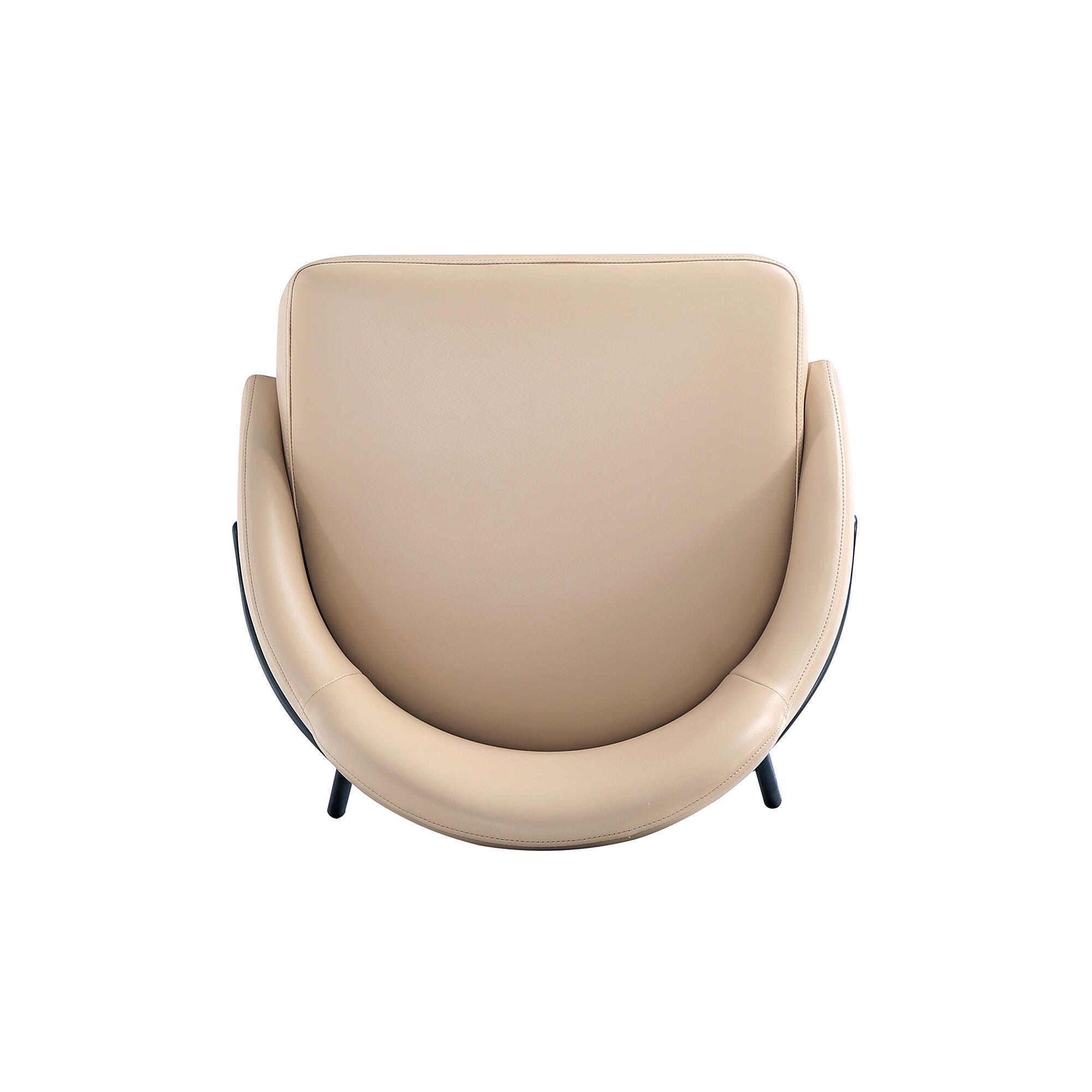 Manhattan Comfort Gracie Counter Height Bar Stool, Tan/Black, large