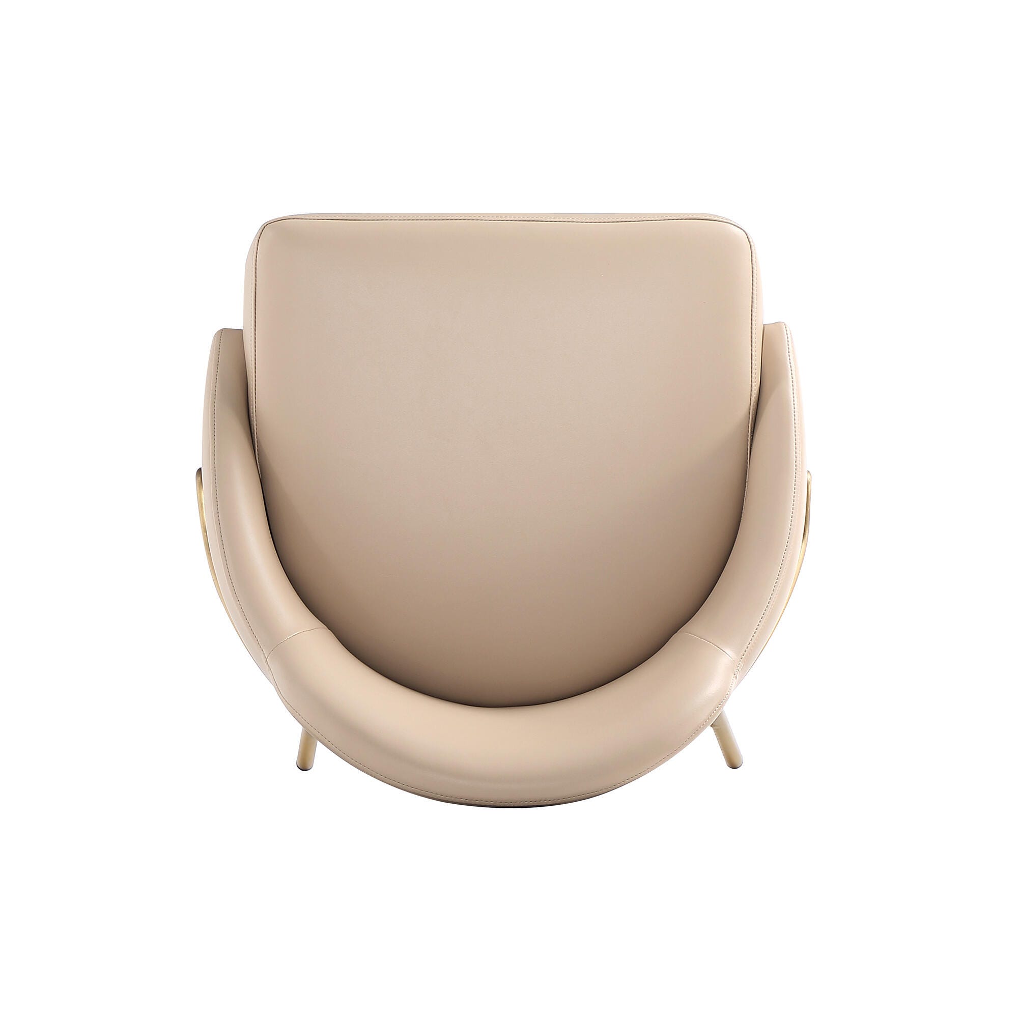 Manhattan Comfort Gracie Counter Height Bar Stool, Tan/Gold, large