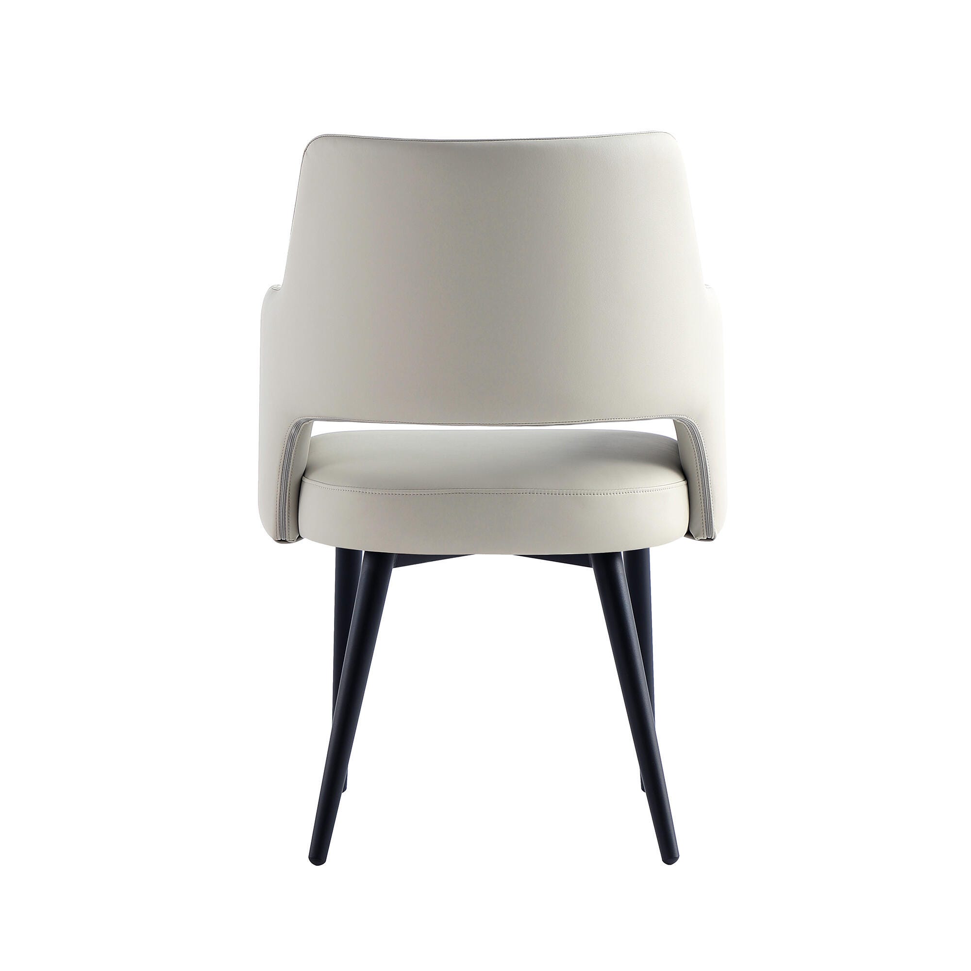 Manhattan Comfort Tremont Dining Arm Chair, Stone, large