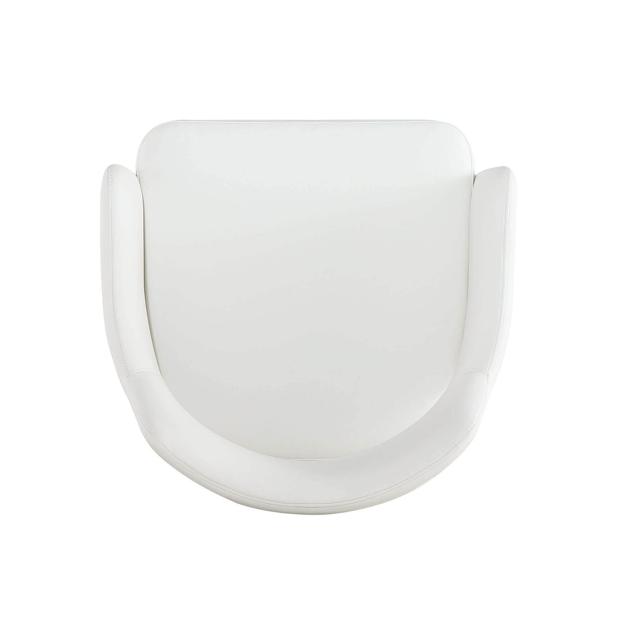 Manhattan Comfort Tremont Dining Arm Chair, White, large