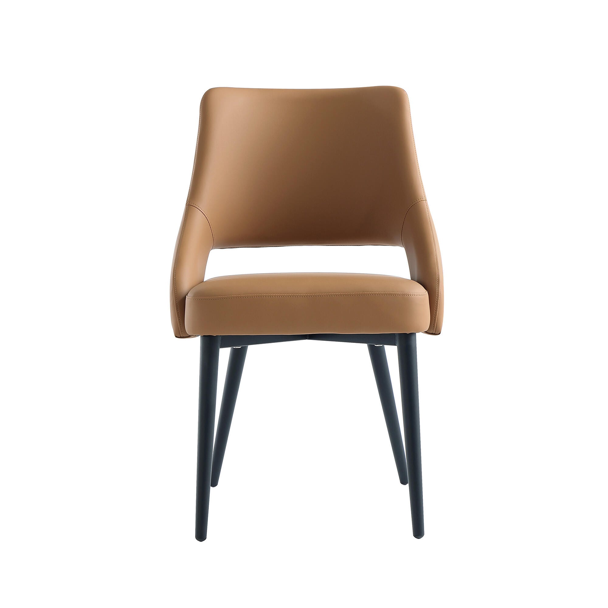 Manhattan Comfort Tremont Dining Chair, Saddle, large