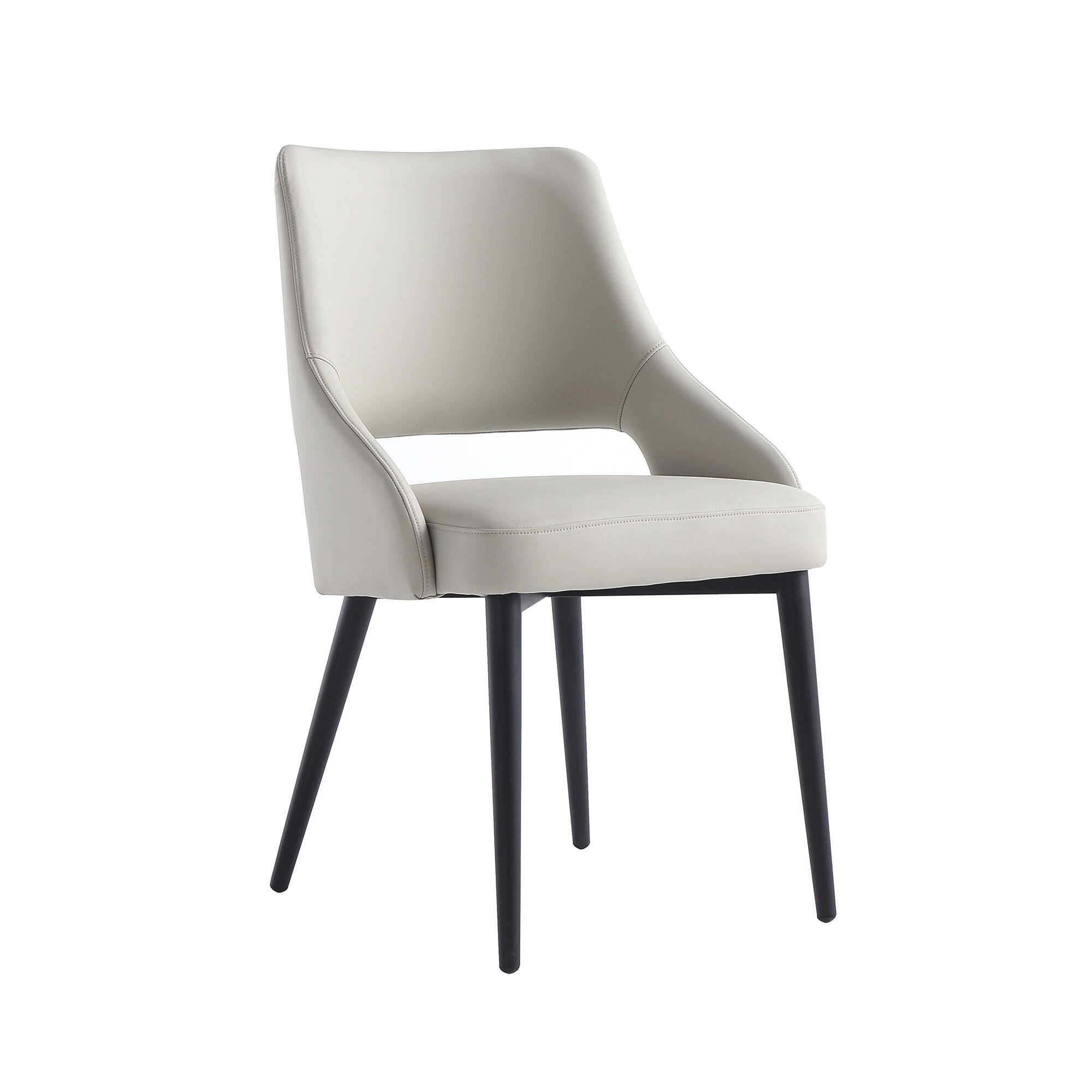 Manhattan Comfort Tremont Dining Chair, Stone, large