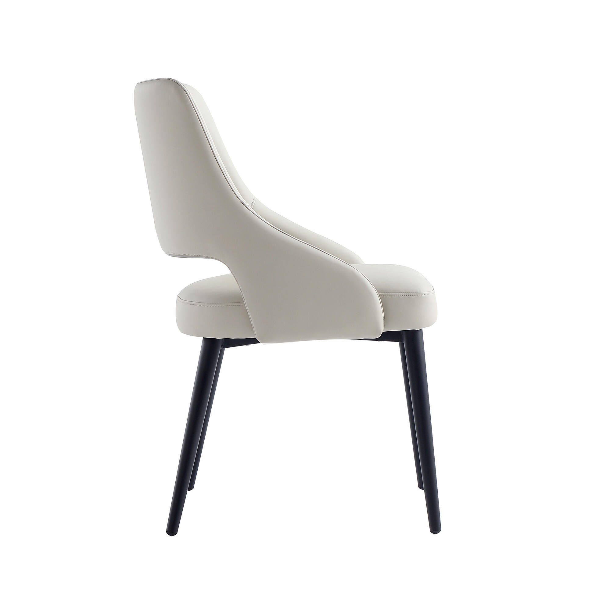 Manhattan Comfort Tremont Dining Chair, Stone, large