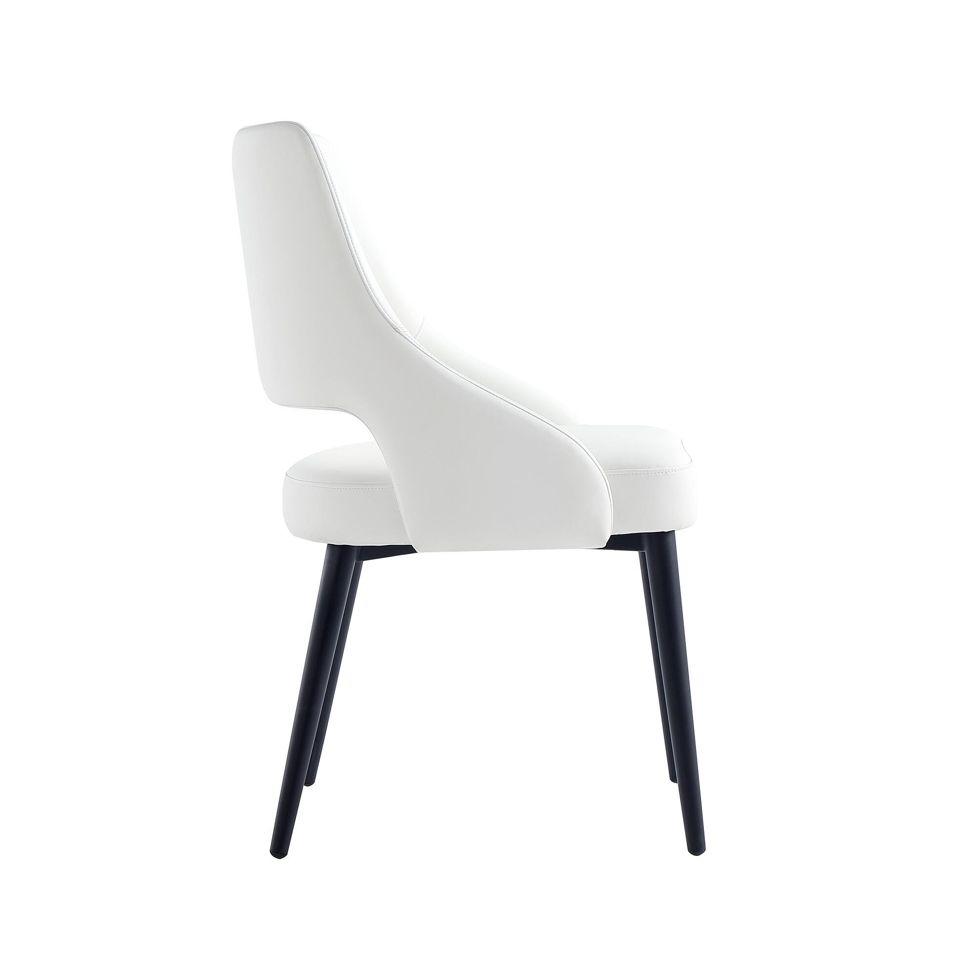 Manhattan Comfort Tremont Dining Chair, White, large