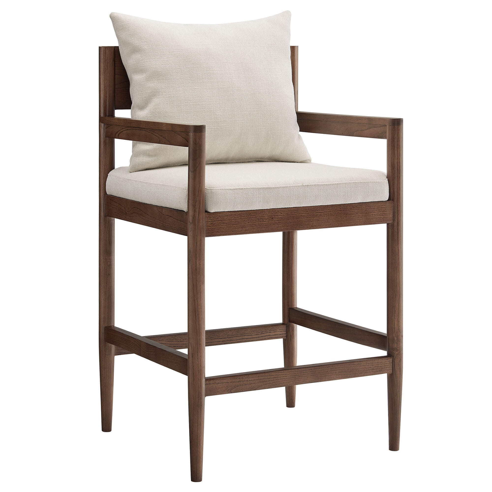 Modway Remington Counter Height Bar Stool, Salt, large