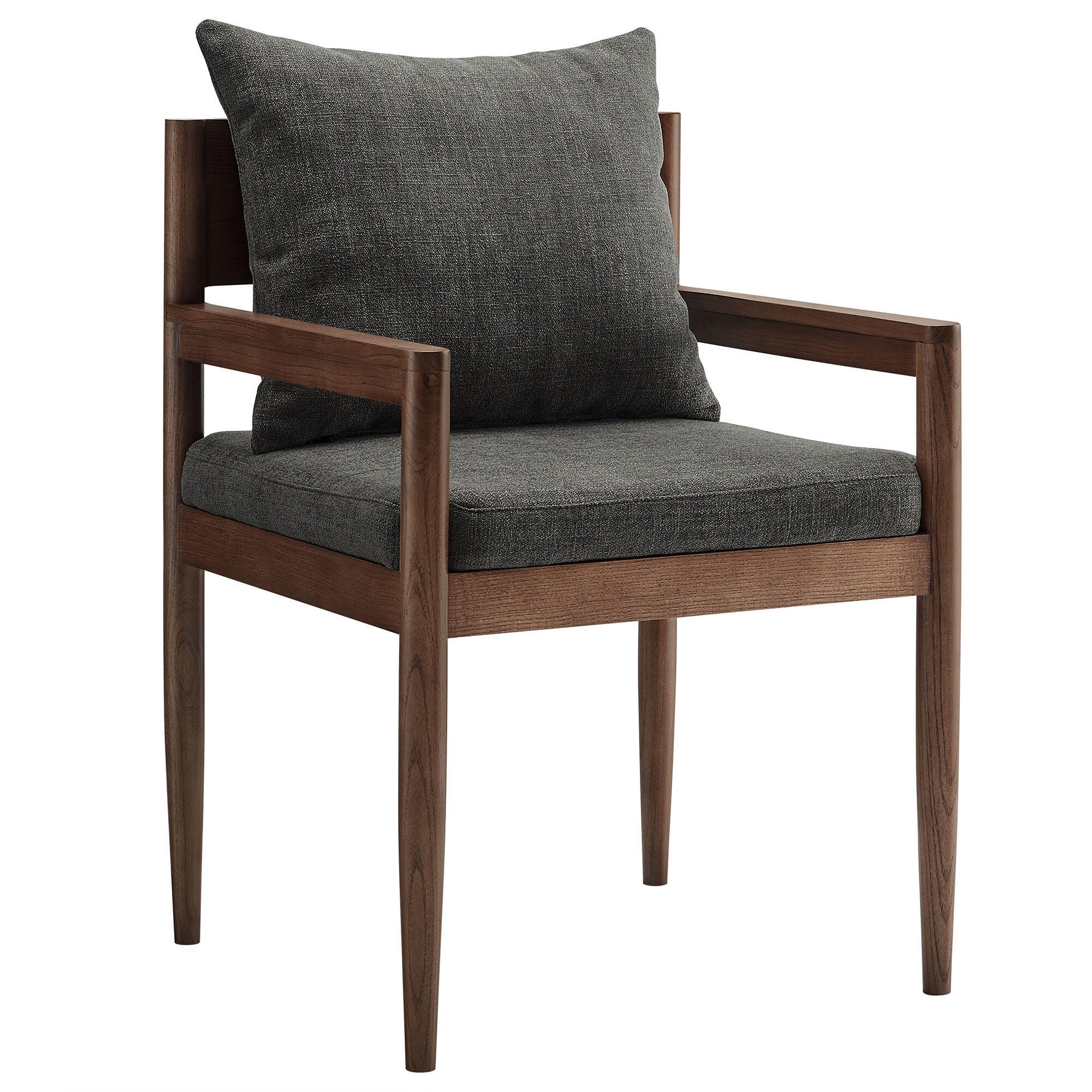Modway Remington Dining Armchair, Charcoal, large
