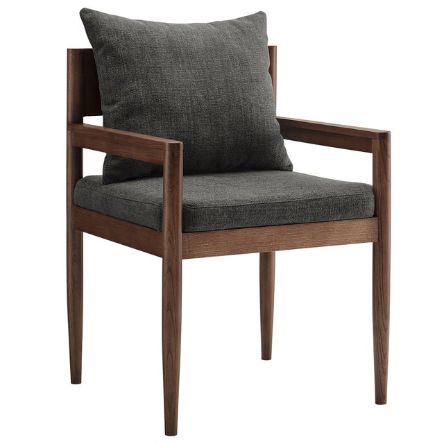 Modway Remington Dining Armchair, Charcoal