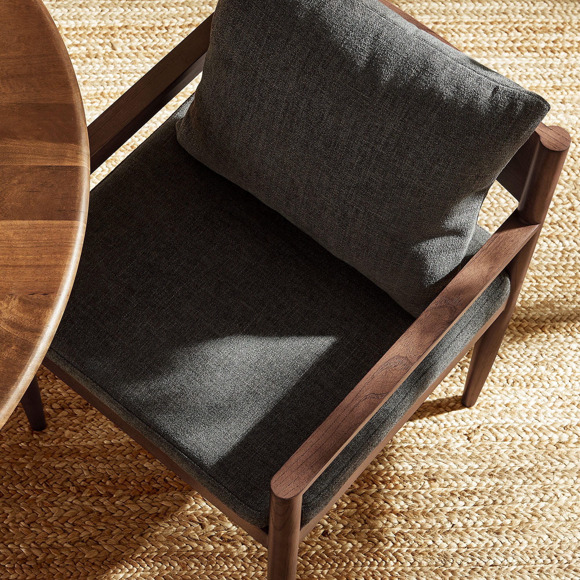 Modway Remington Dining Armchair, Charcoal, large
