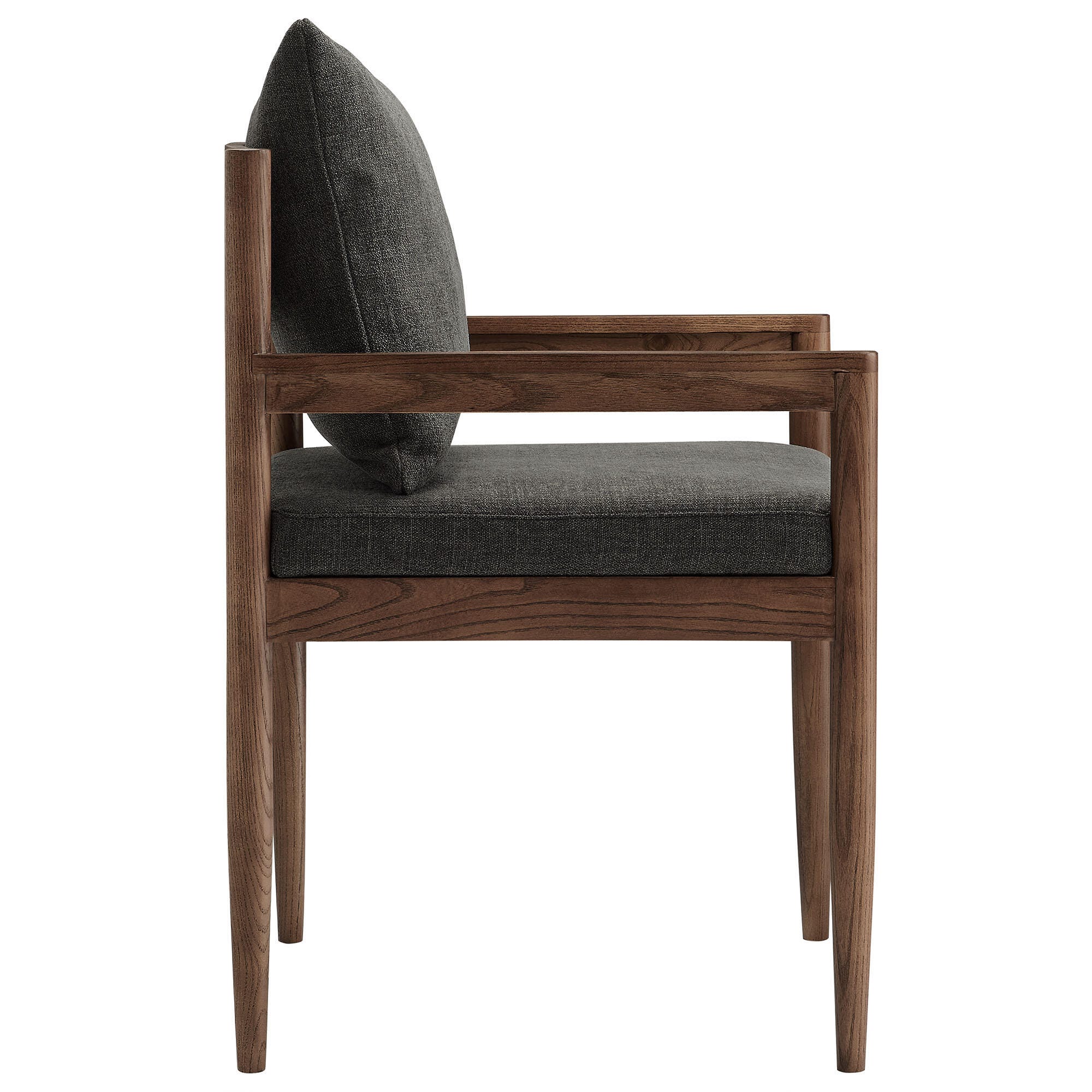 Modway Remington Dining Armchair, Charcoal, large