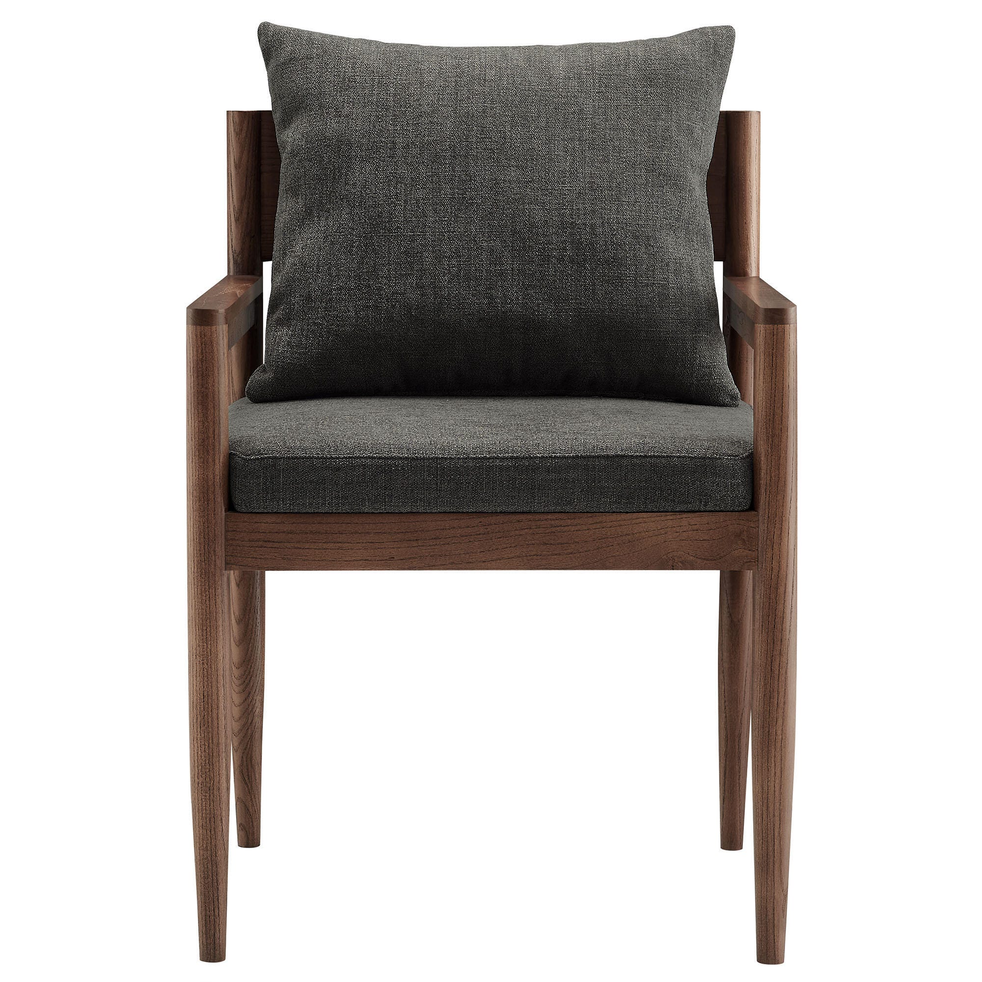 Modway Remington Dining Armchair, Charcoal, large