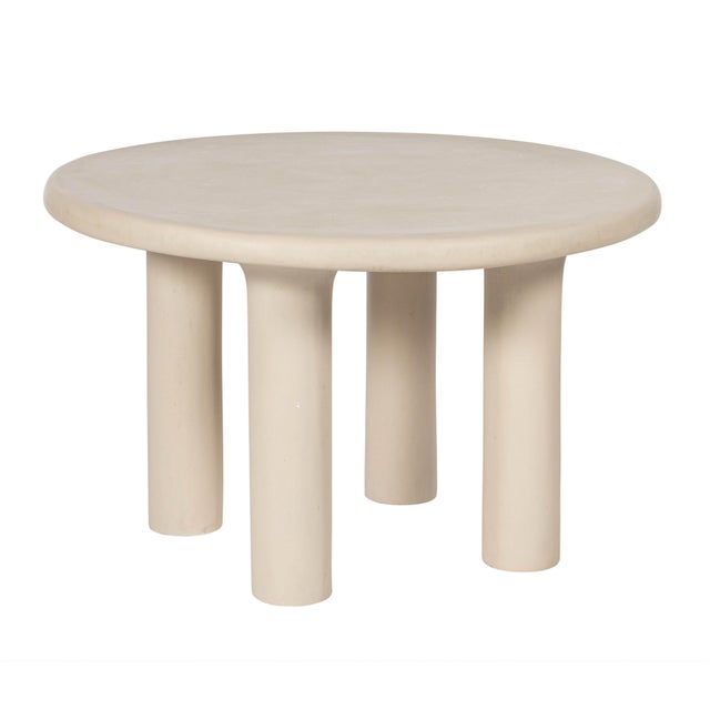 TOV Furniture Barbara Dining Table, Cream