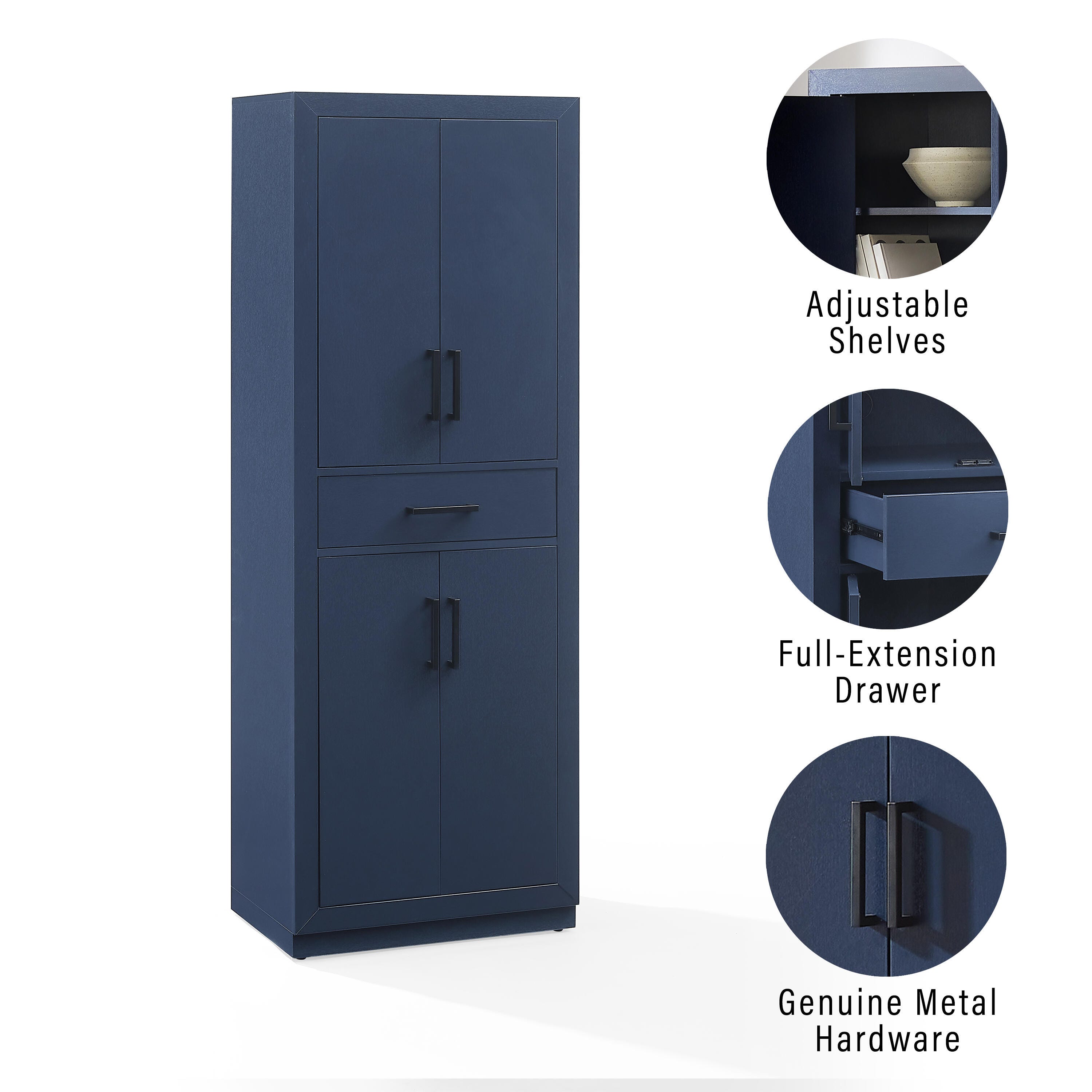 Crosley Furniture Isla Storage Pantry, , large