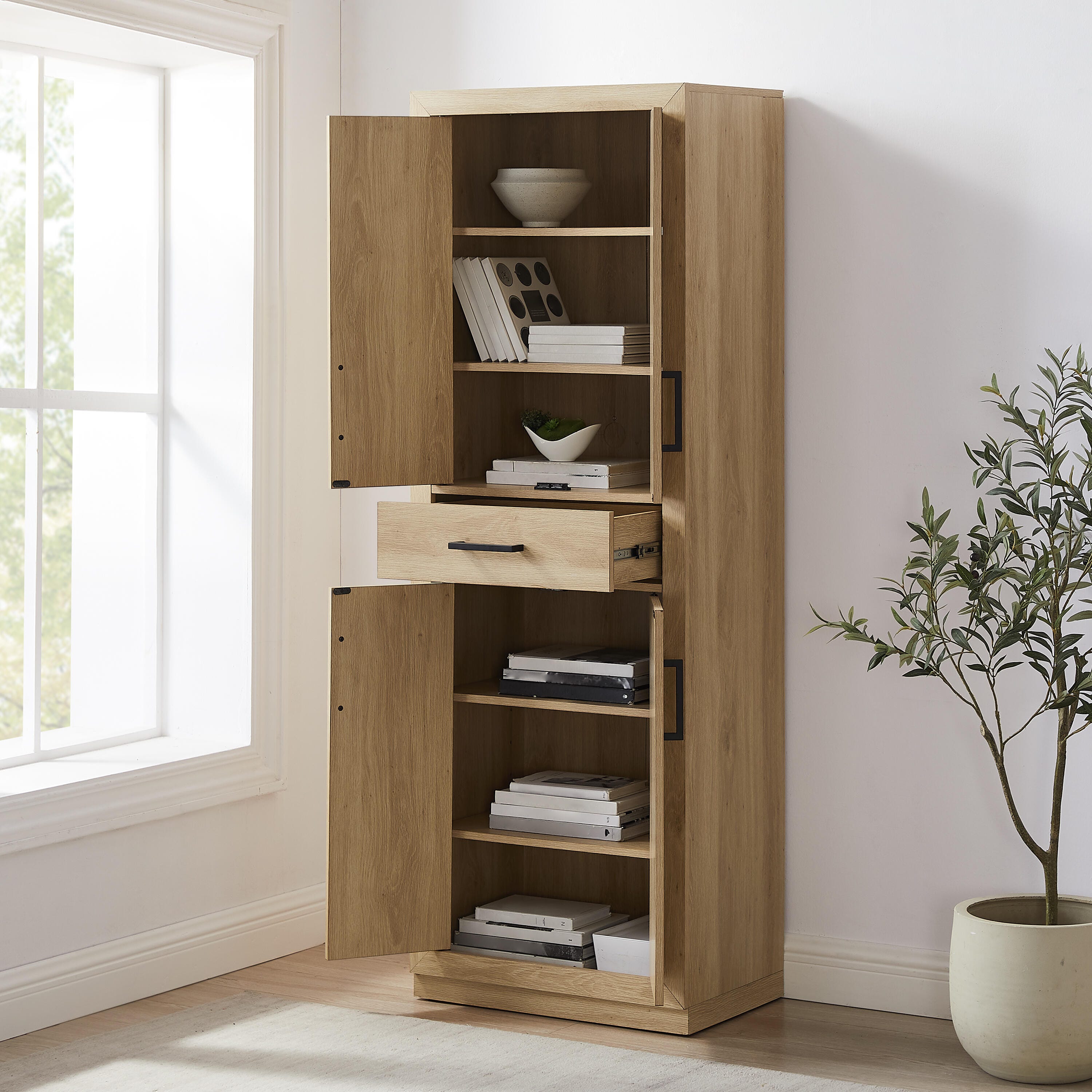 Crosley Furniture Isla Storage Pantry, , large