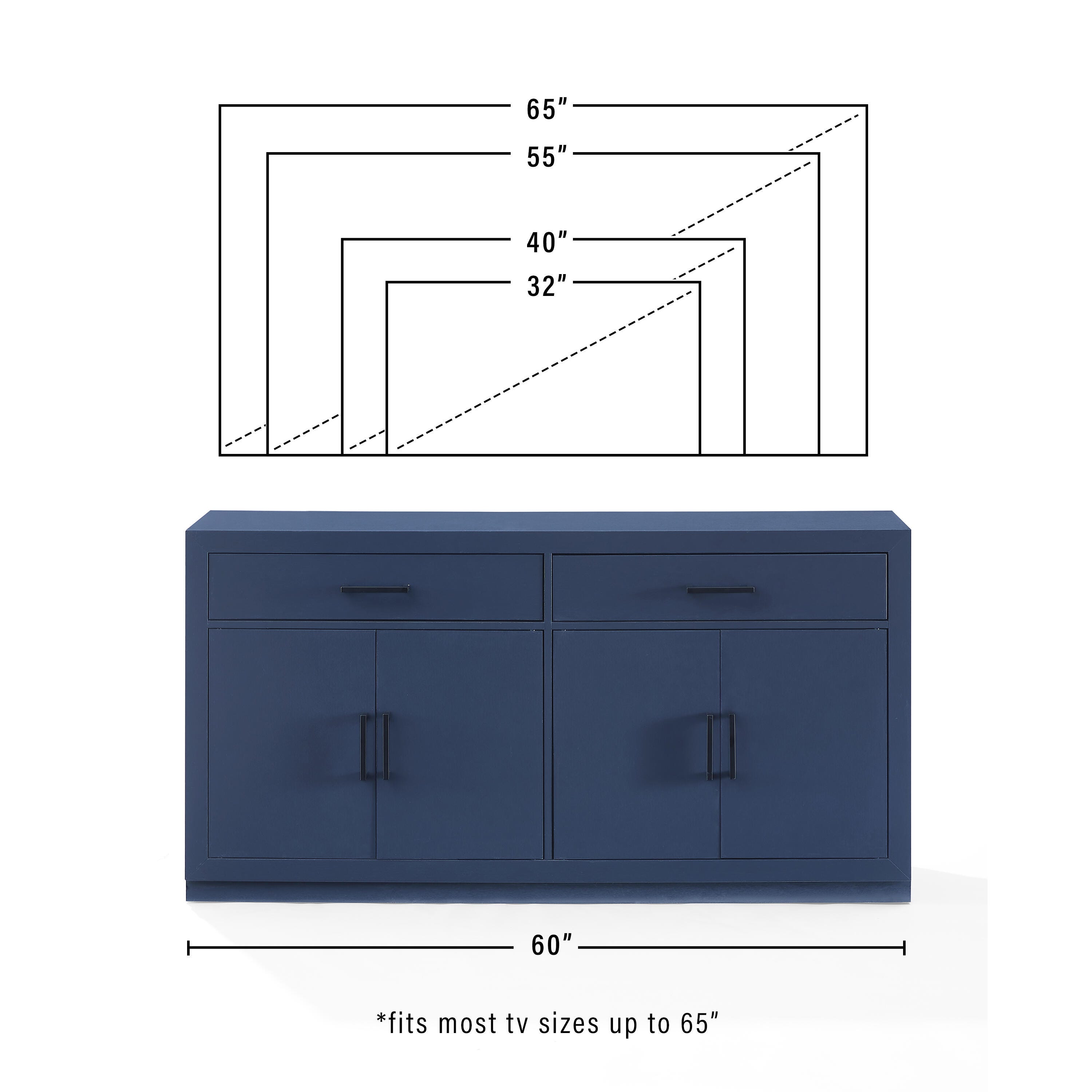 Crosley Furniture Isla Sideboard, , large