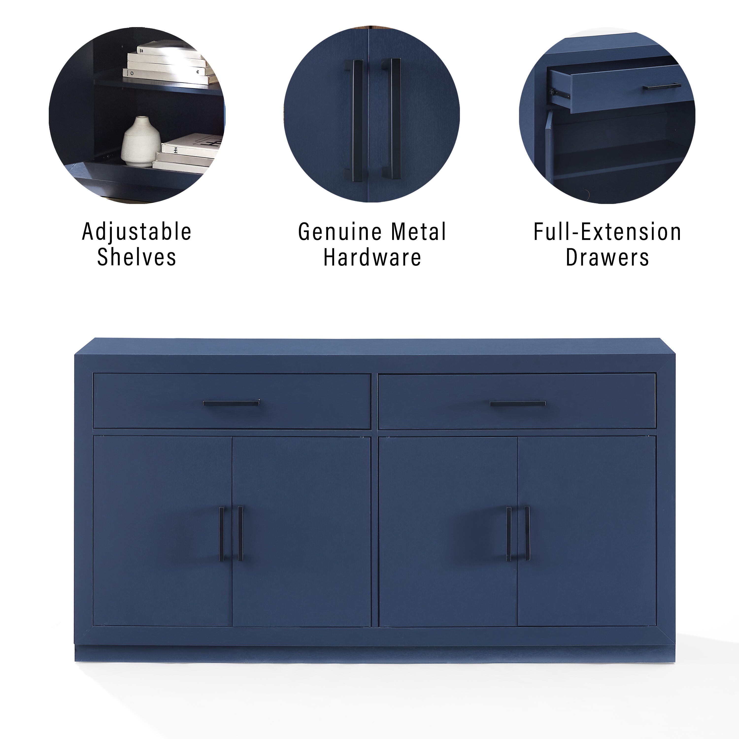 Crosley Furniture Isla Sideboard, , large