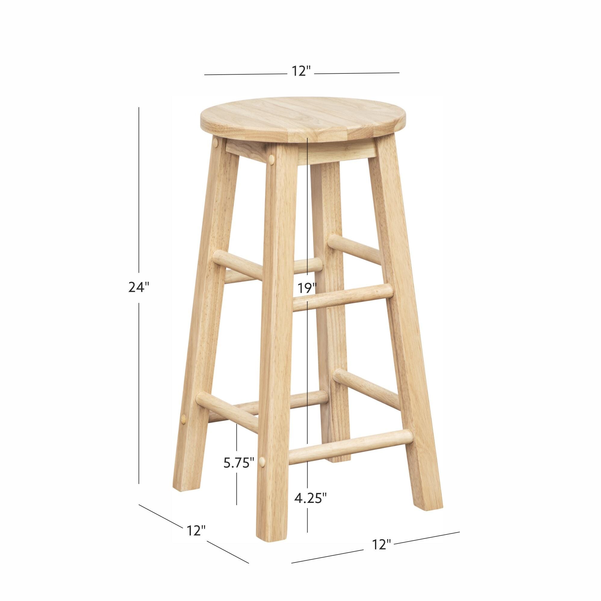 Linon Cyrus Counter Height Bar Stool, , large