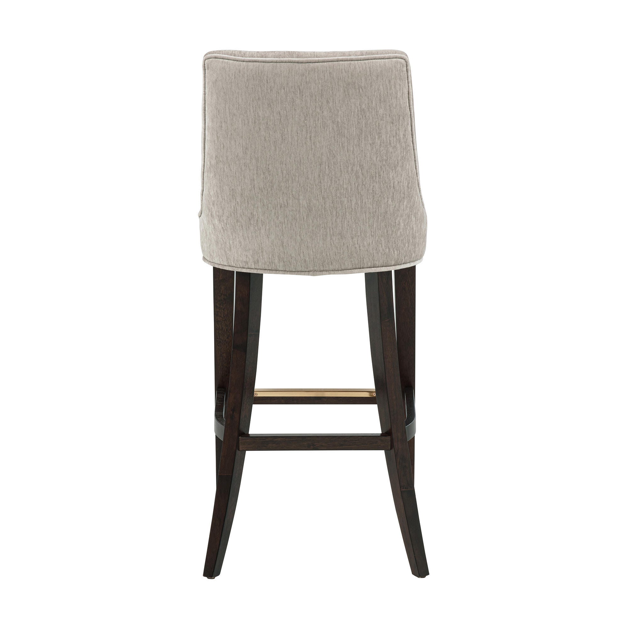 Manhattan Comfort Beever Bar Height Barstool, Taupe, large