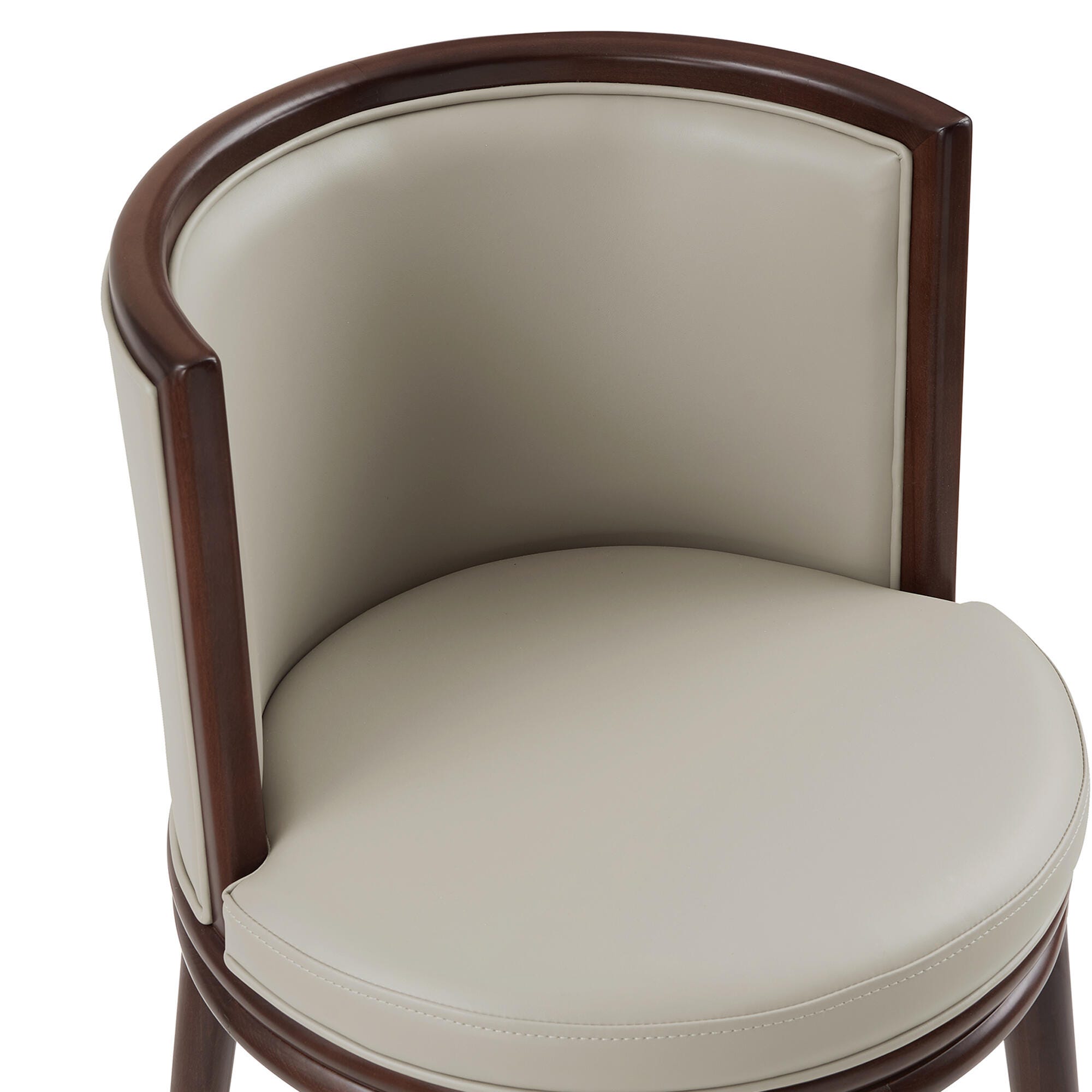 Manhattan Comfort Evalyn Bar Height Bar Stool, Stone, large