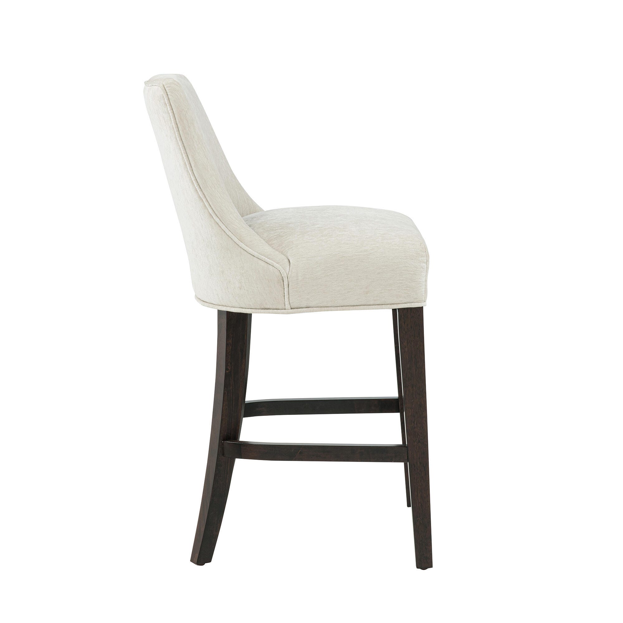 Manhattan Comfort Beever Counter Height Bar Stool, Cream, large