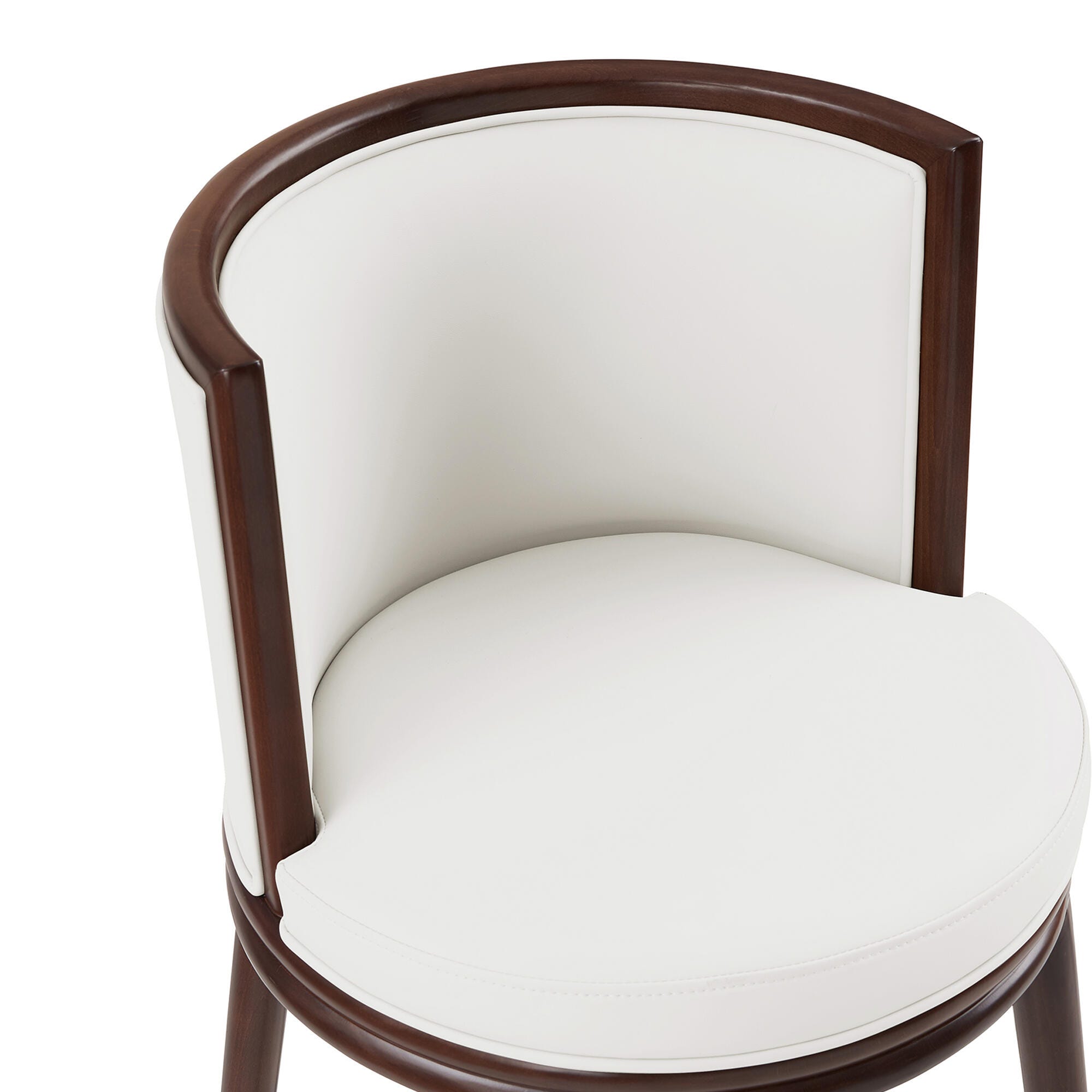 Manhattan Comfort Evalyn Counter Height Bar Stool, White, large