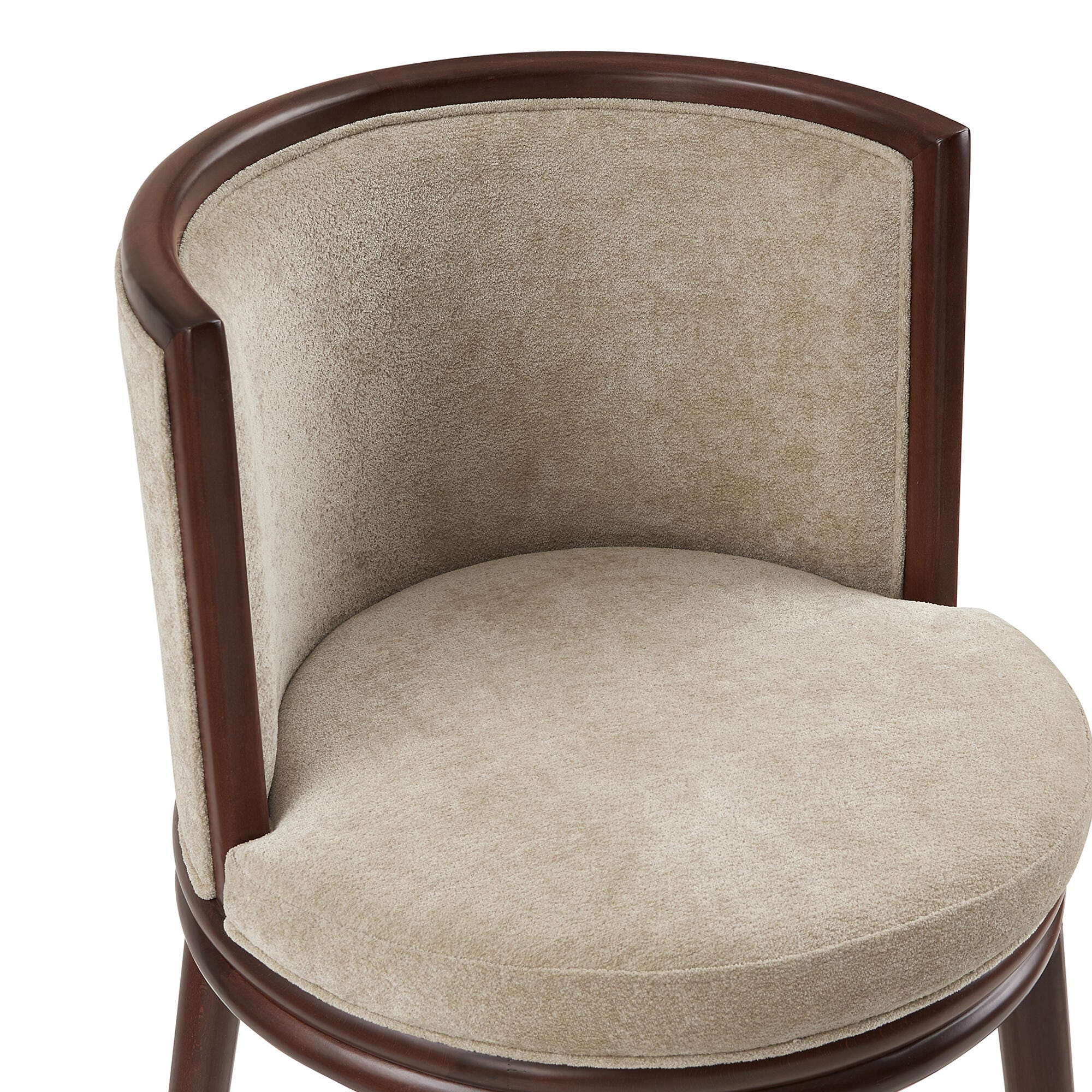 Manhattan Comfort Evalyn Bar Height Bar Stool, Natural, large