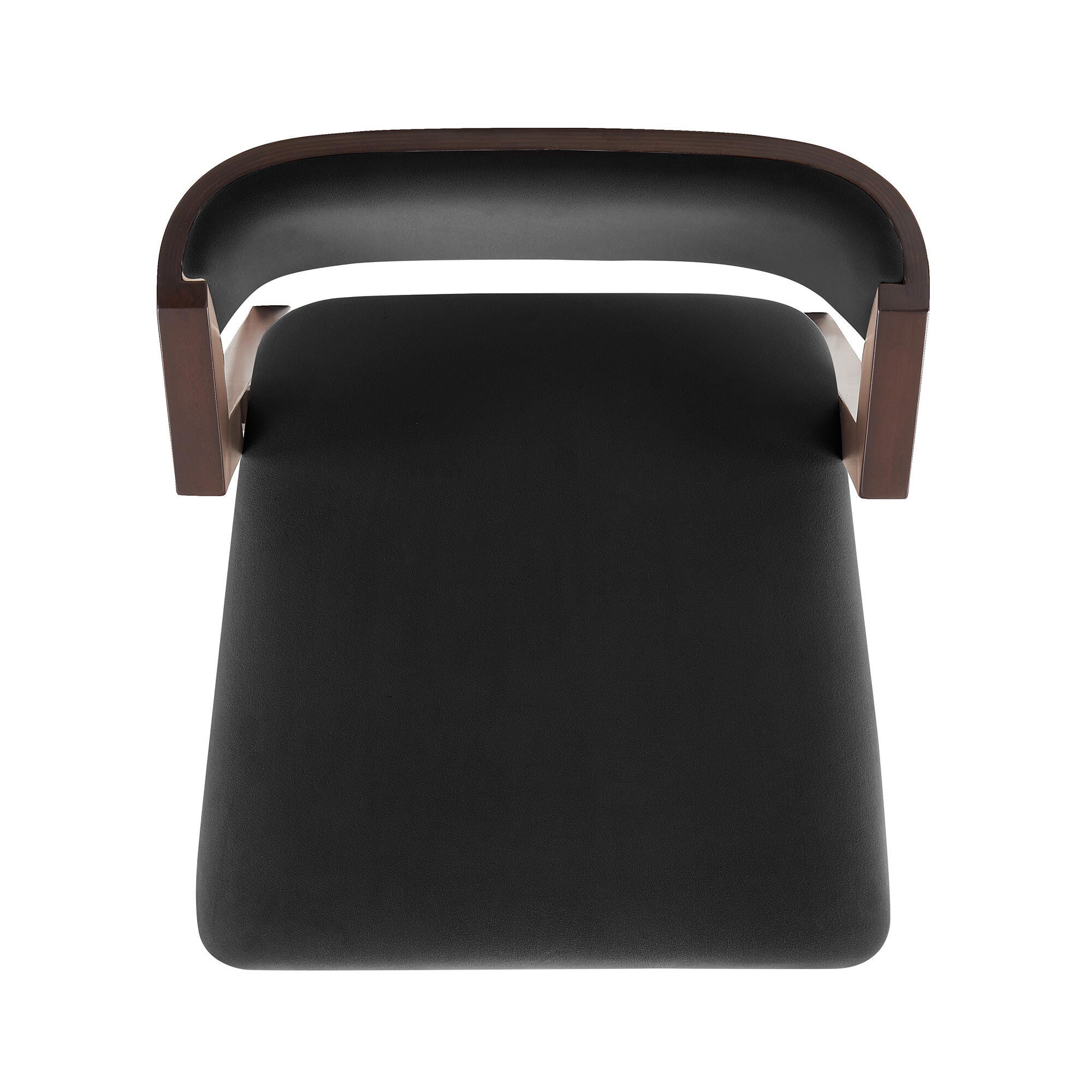 Manhattan Comfort Patricia Counter Height Bar Stool, Black, large