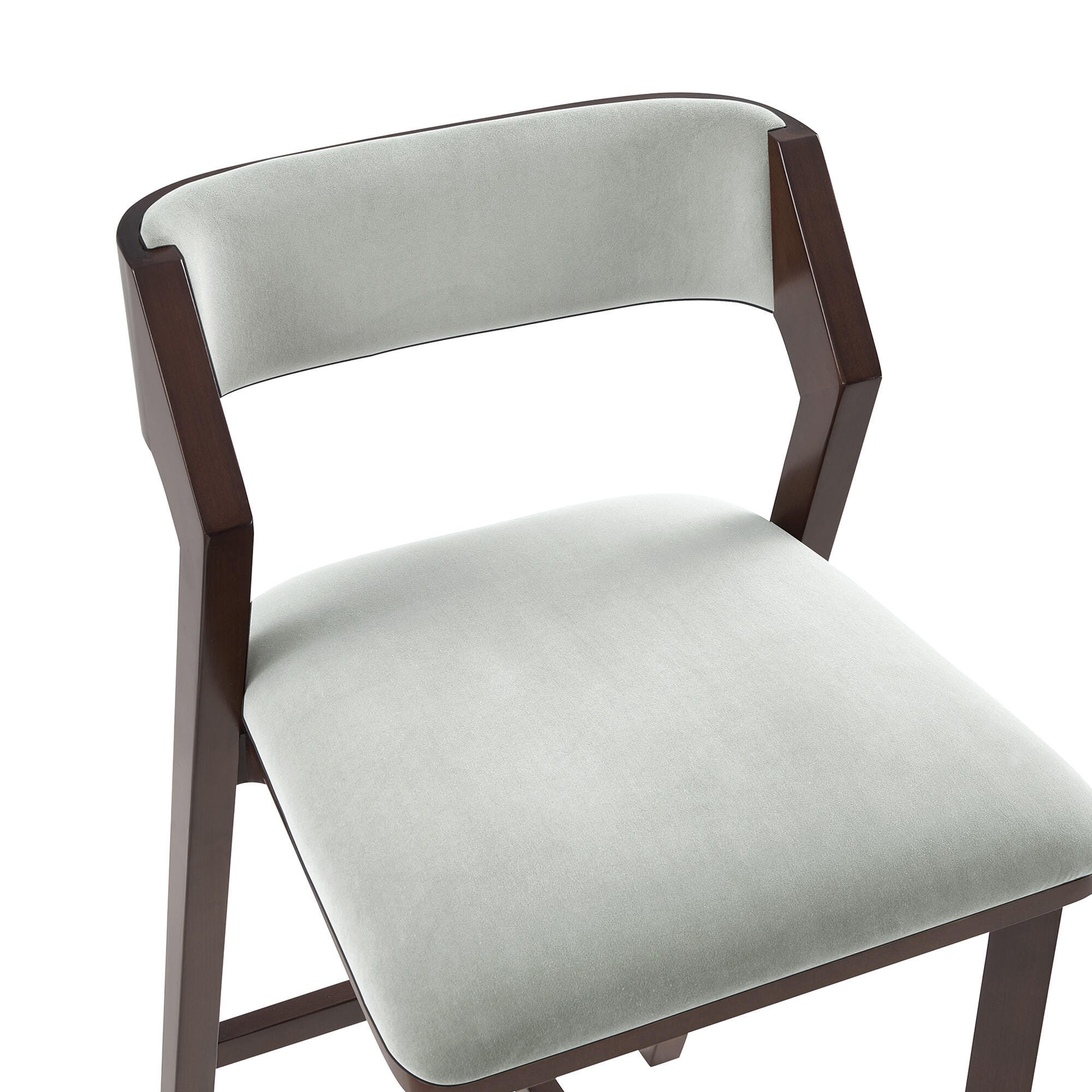 Manhattan Comfort Patricia Bar Height Bar Stool, White Glacier, large