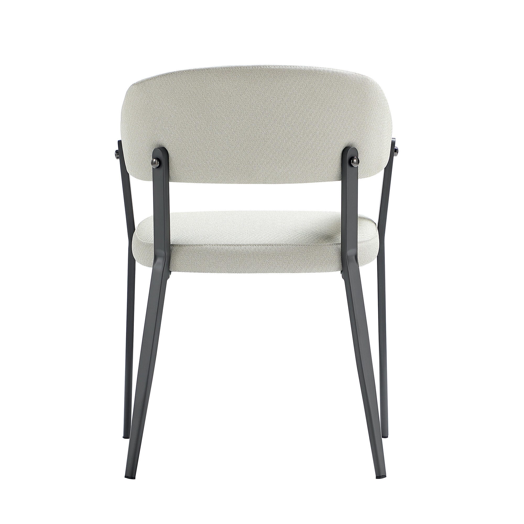 Manhattan Comfort Belle Dining Chair, Oatmeal, large