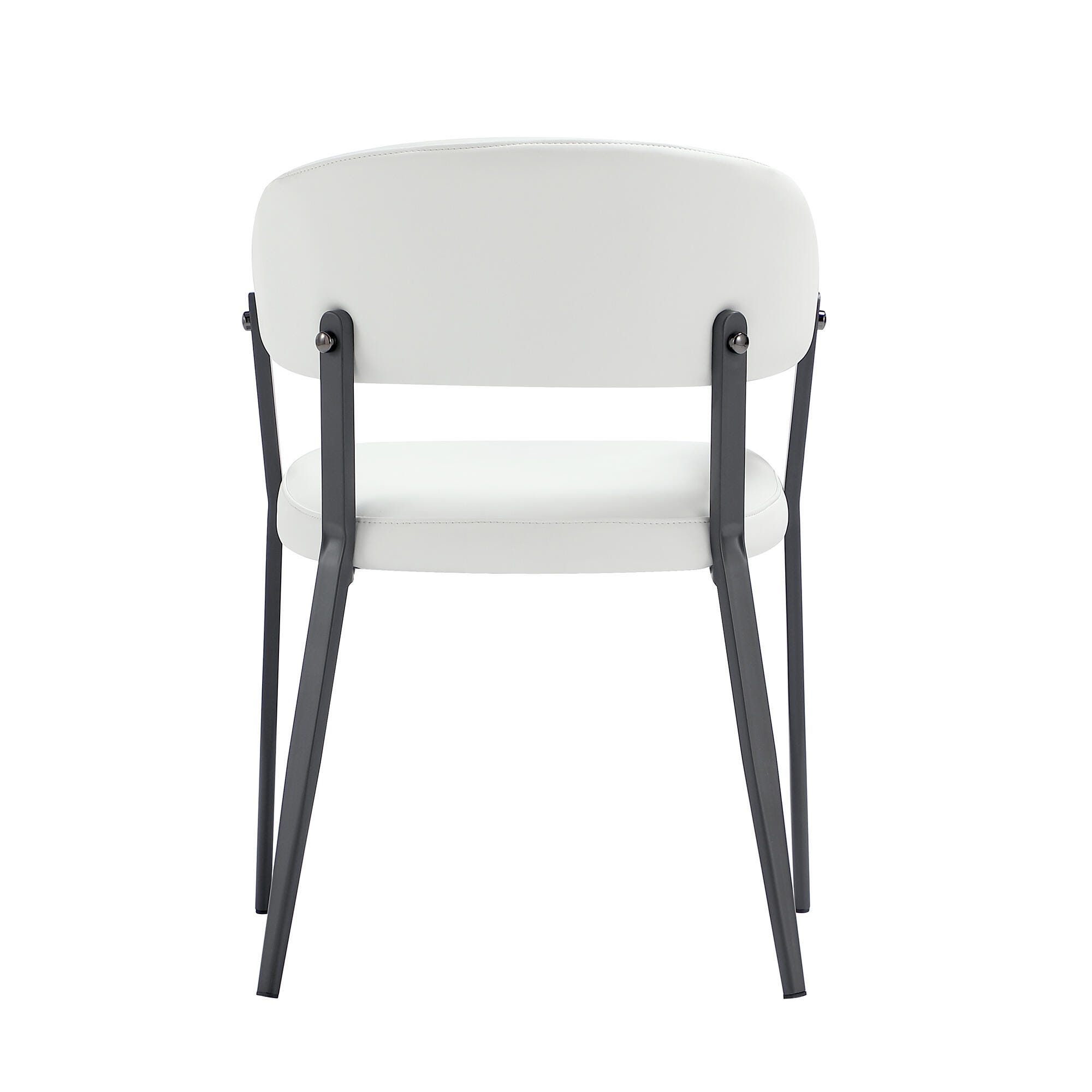 Manhattan Comfort Belle Dining Chair, White, large