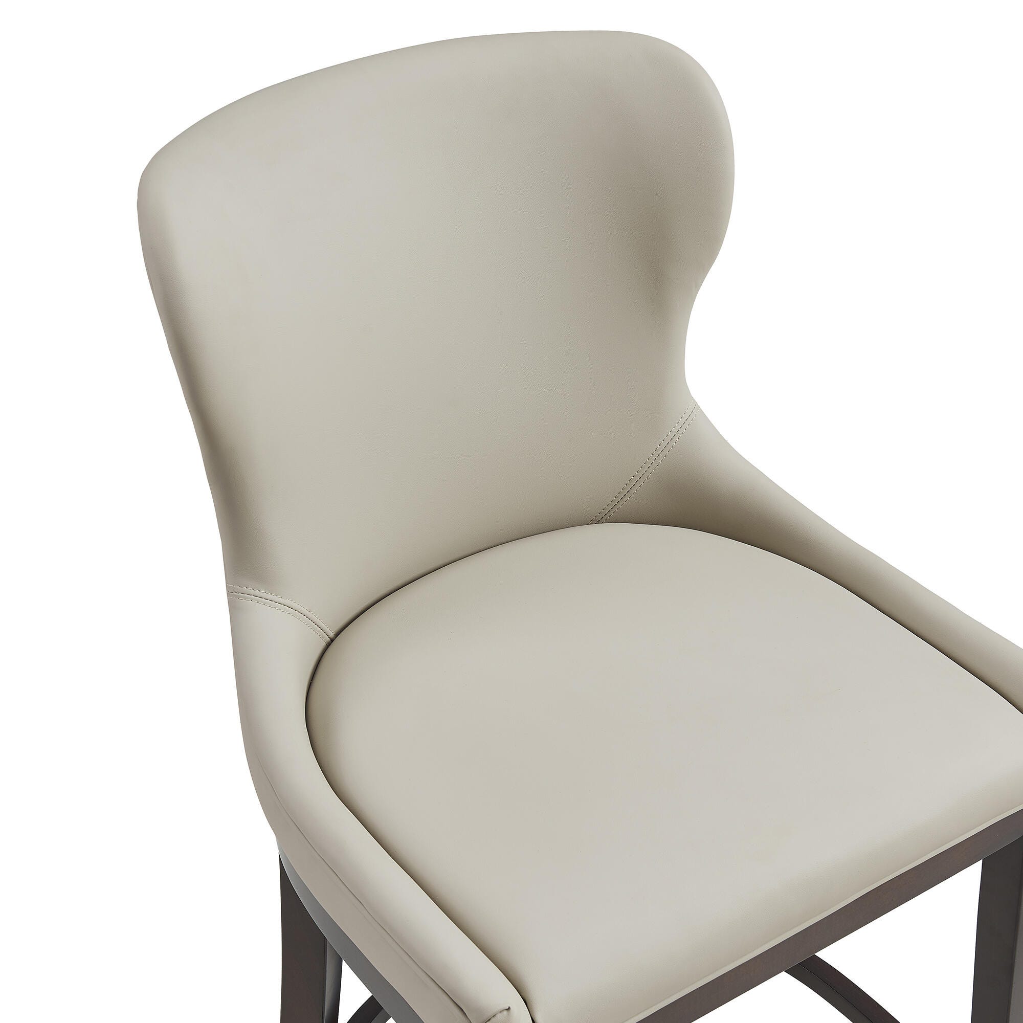 Manhattan Comfort Blair Bar Height Bar Stool, Stone, large