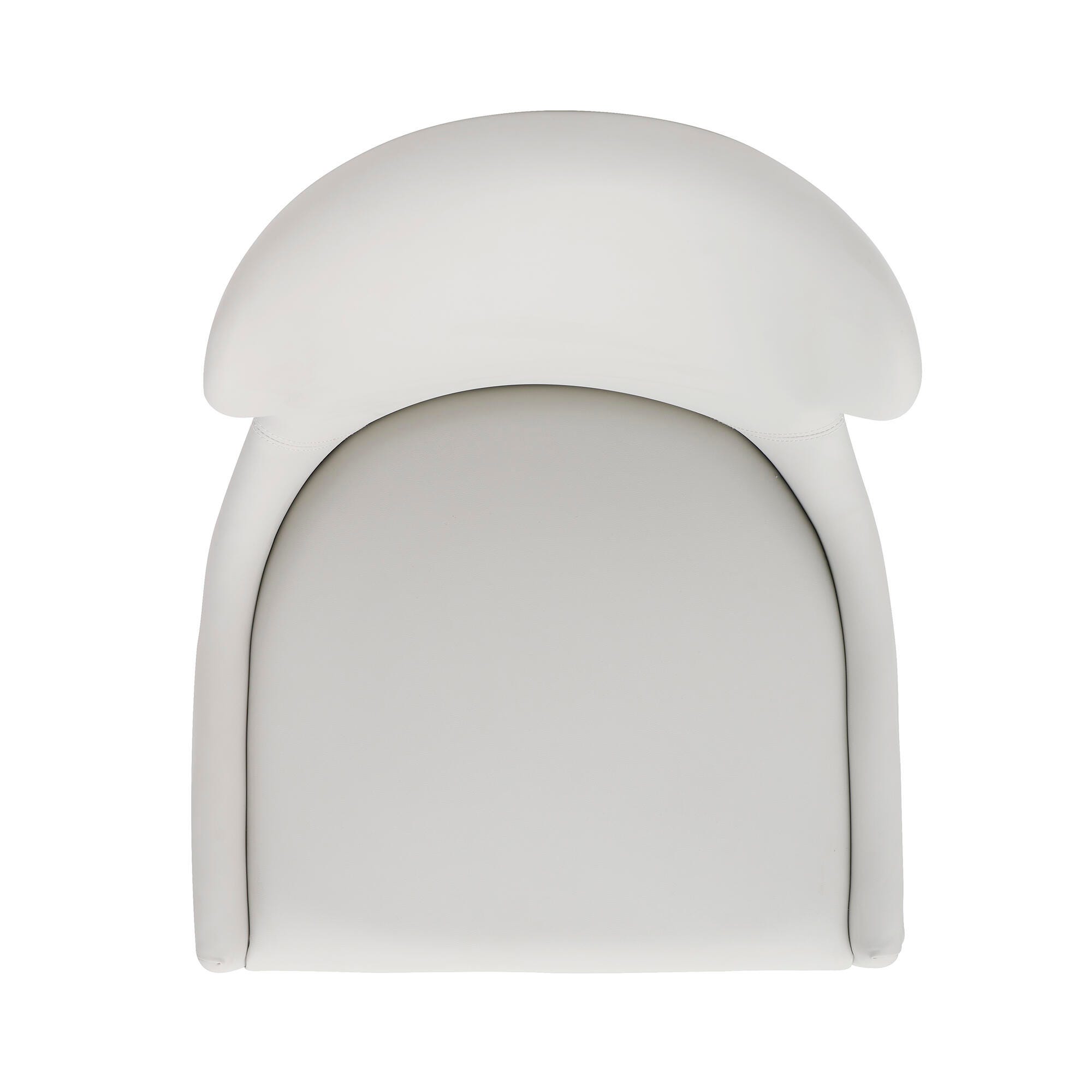 Manhattan Comfort Blair Bar Height Bar Stool, White, large