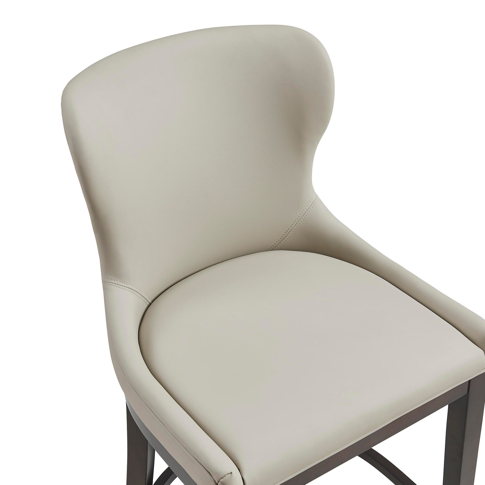 Manhattan Comfort Blair Counter Height Counter Stool, Stone, large