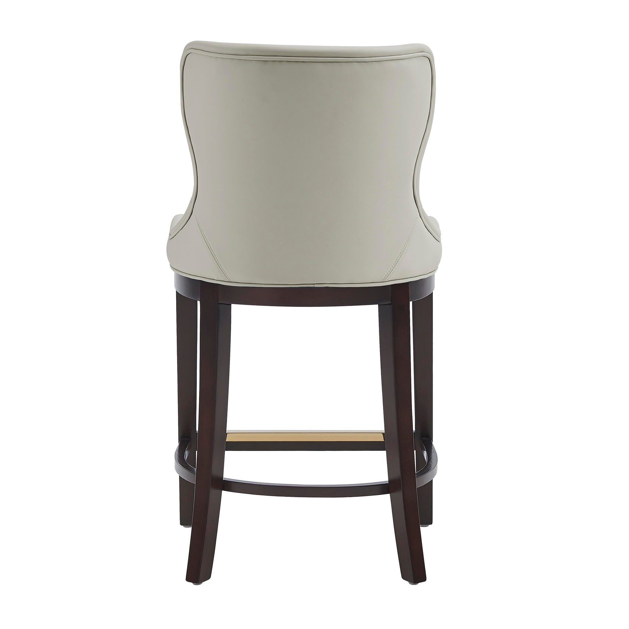 Manhattan Comfort Blair Counter Height Counter Stool, Stone, large