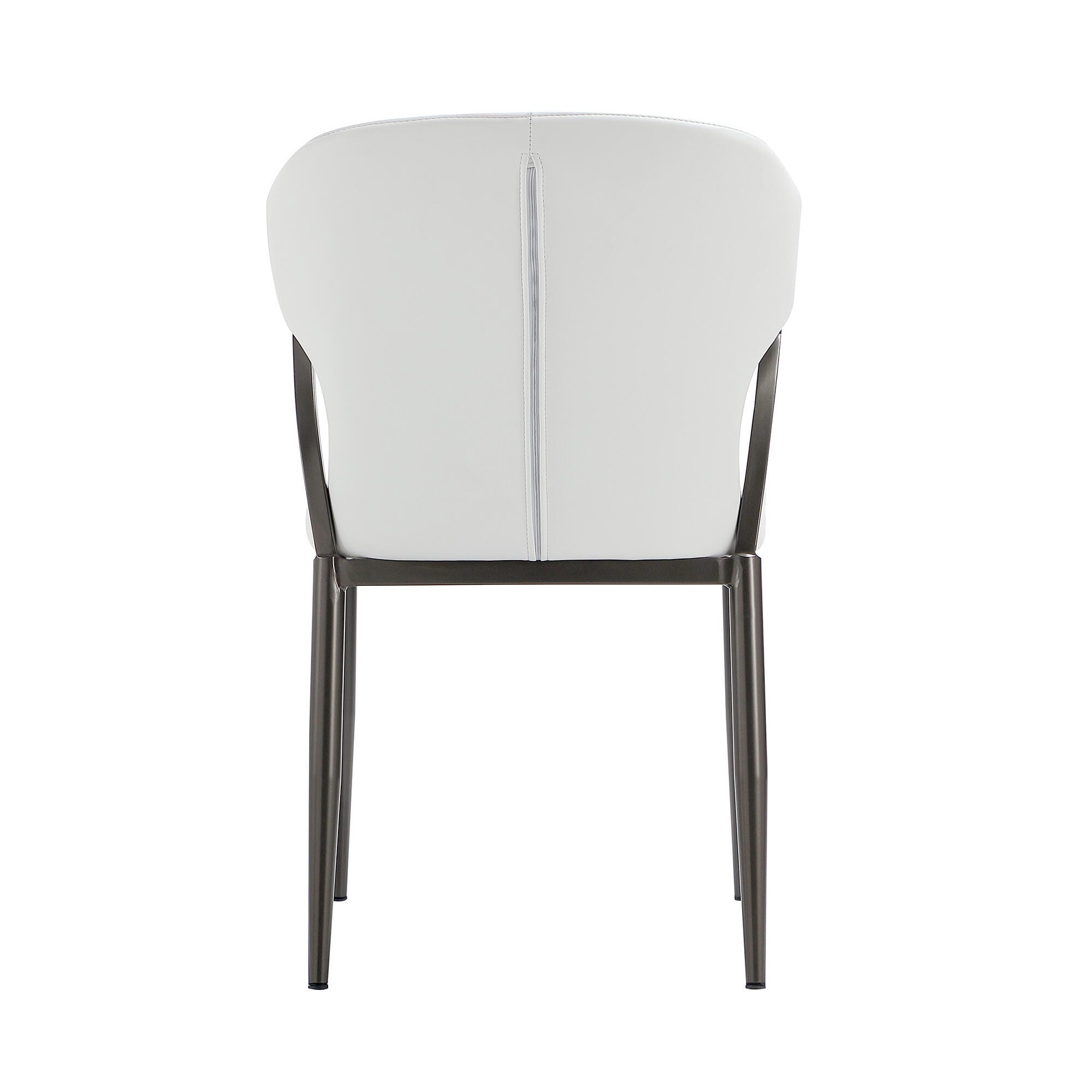Manhattan Comfort Kirsten Dining Chair (Set of 2), White, large