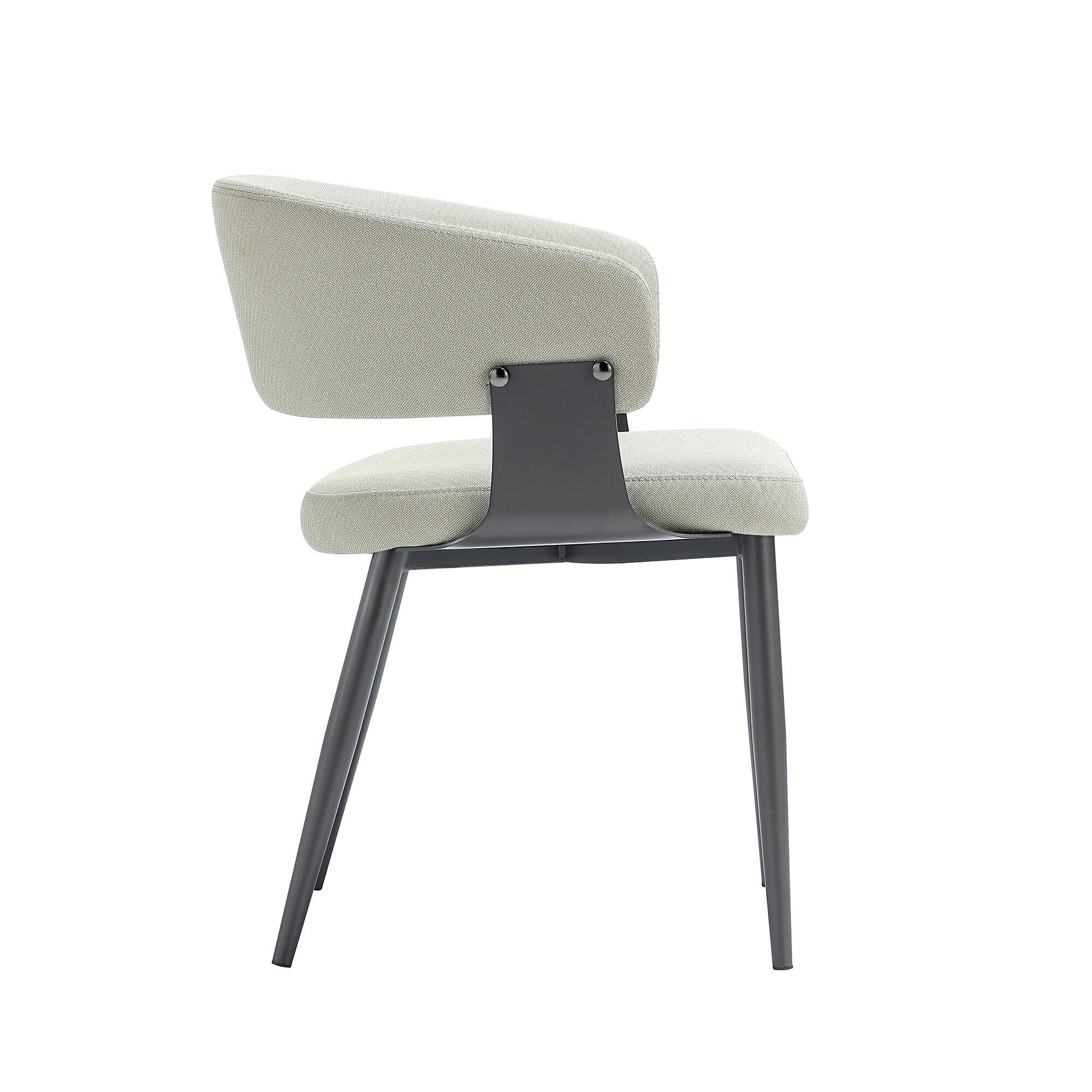 Manhattan Comfort Luce Dining Chair, Oatmeal, large