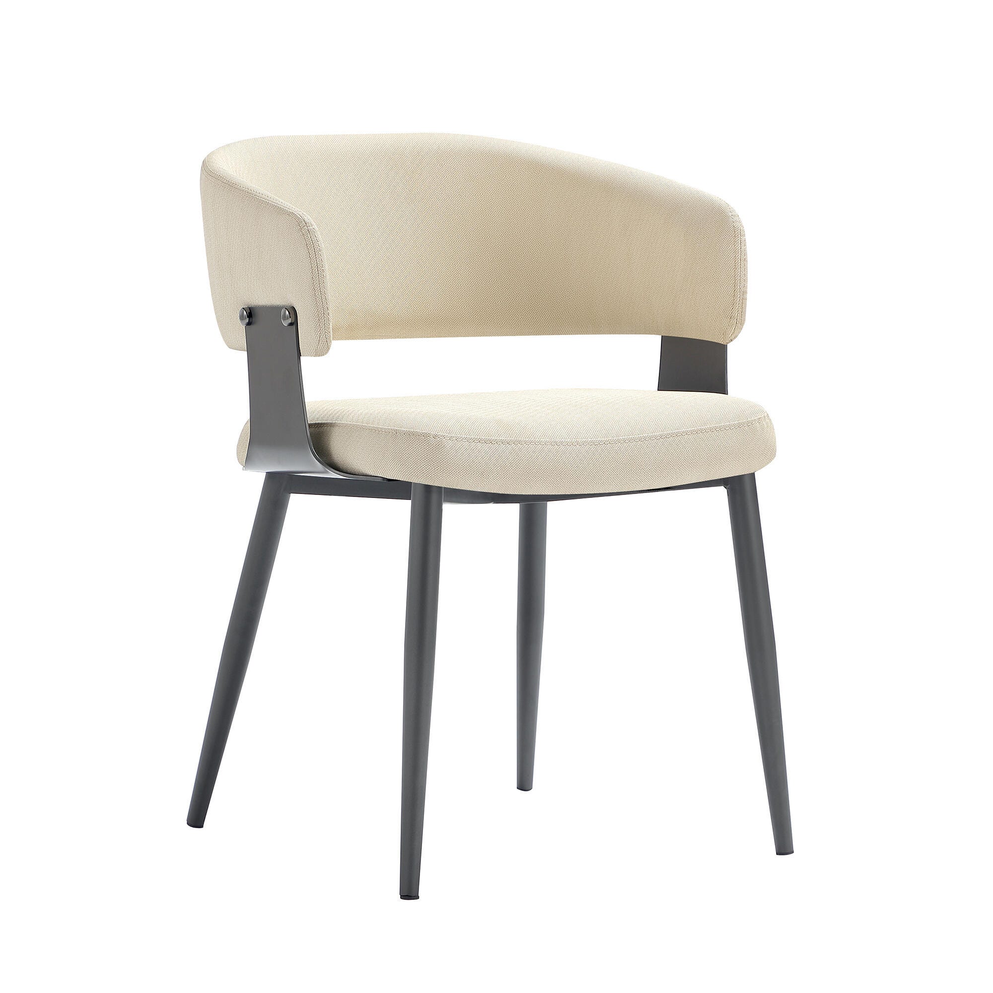 Manhattan Comfort Luce Dining Chair, Sand, large