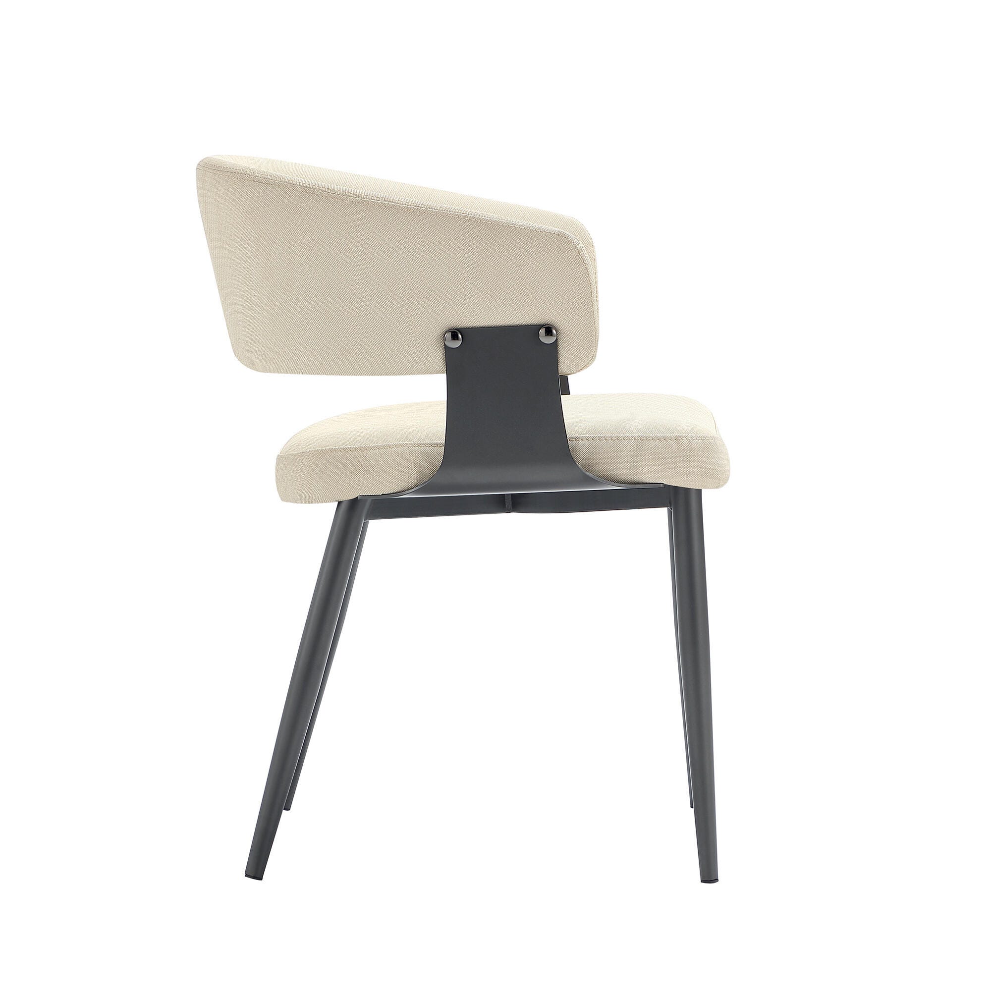 Manhattan Comfort Luce Dining Chair, Sand, large