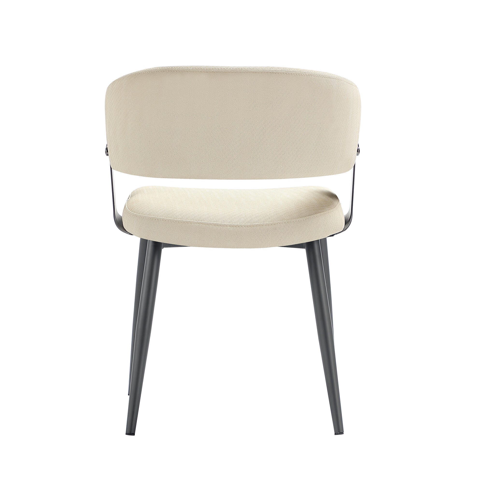 Manhattan Comfort Luce Dining Chair, Sand, large
