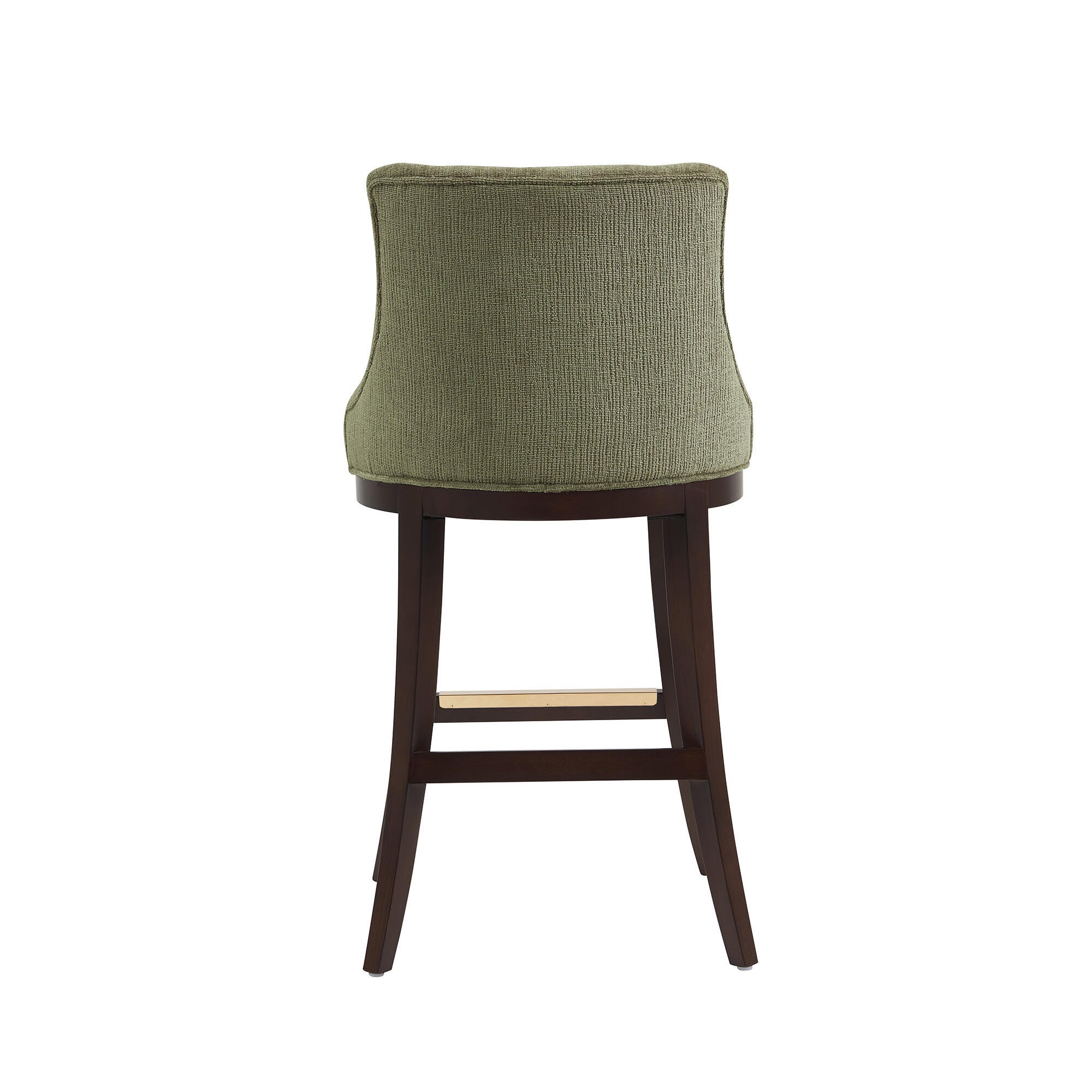Manhattan Comfort Lucia Bar Height Bar Stool, Leaf Green, large